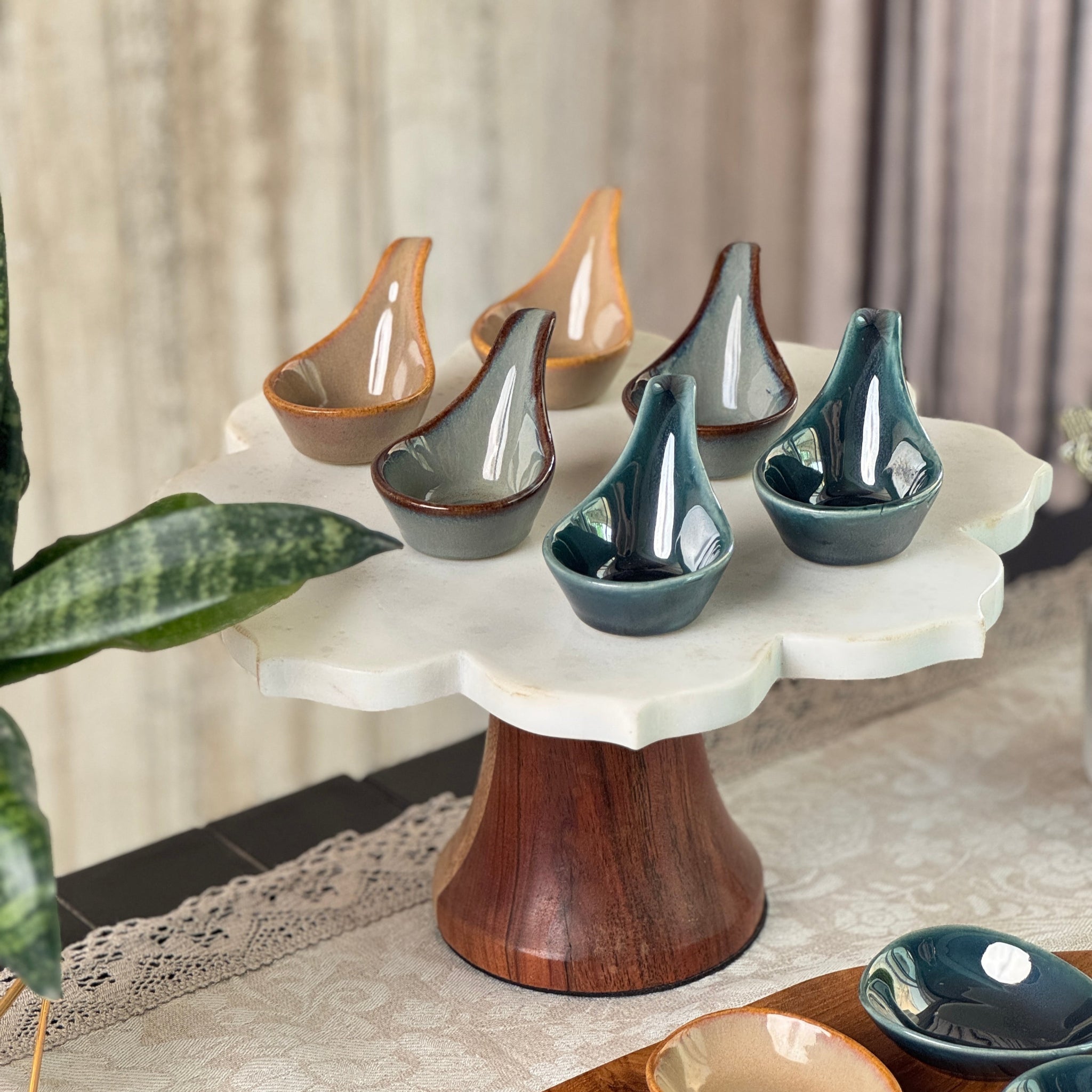 Spoon Ceramic Server