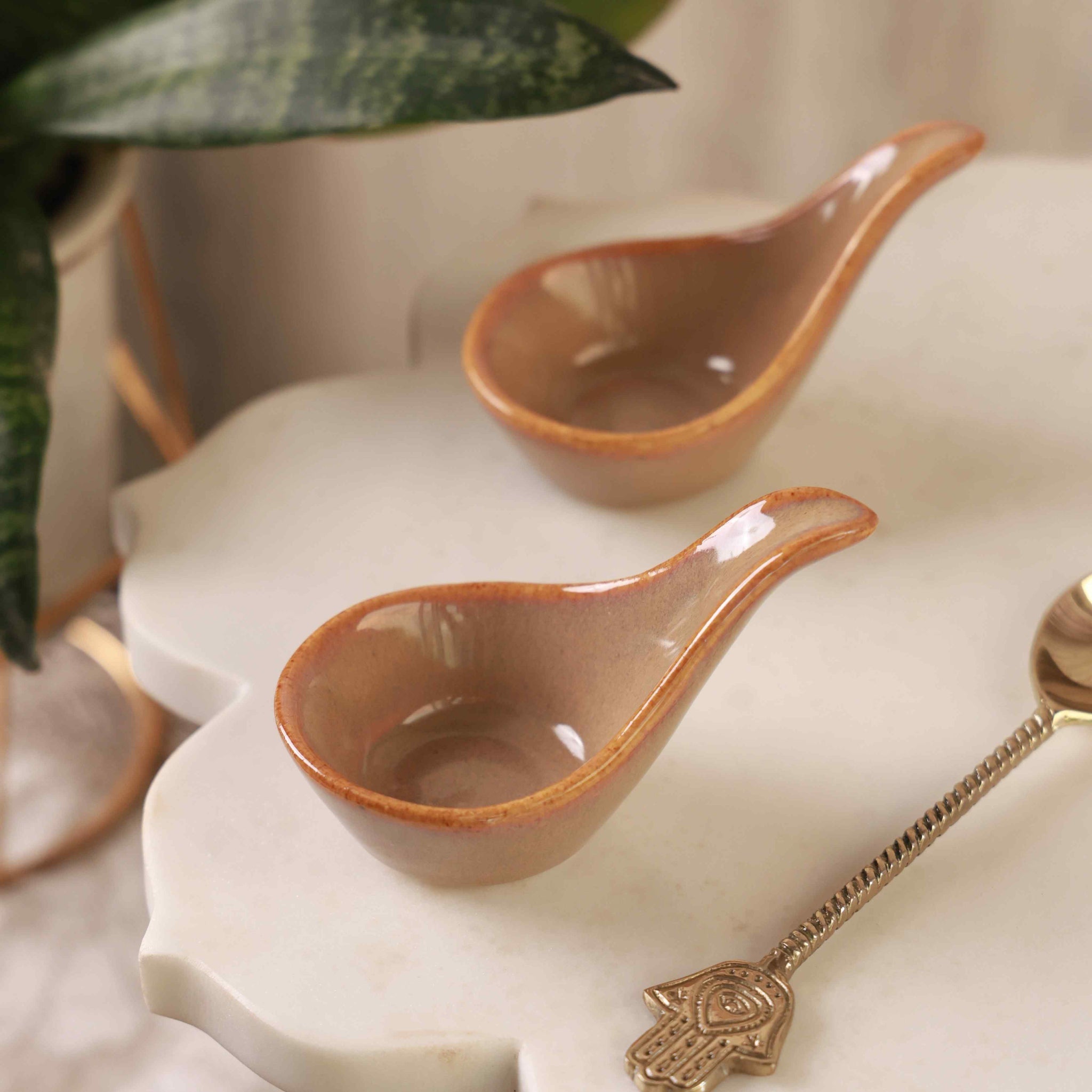 Spoon Ceramic Server