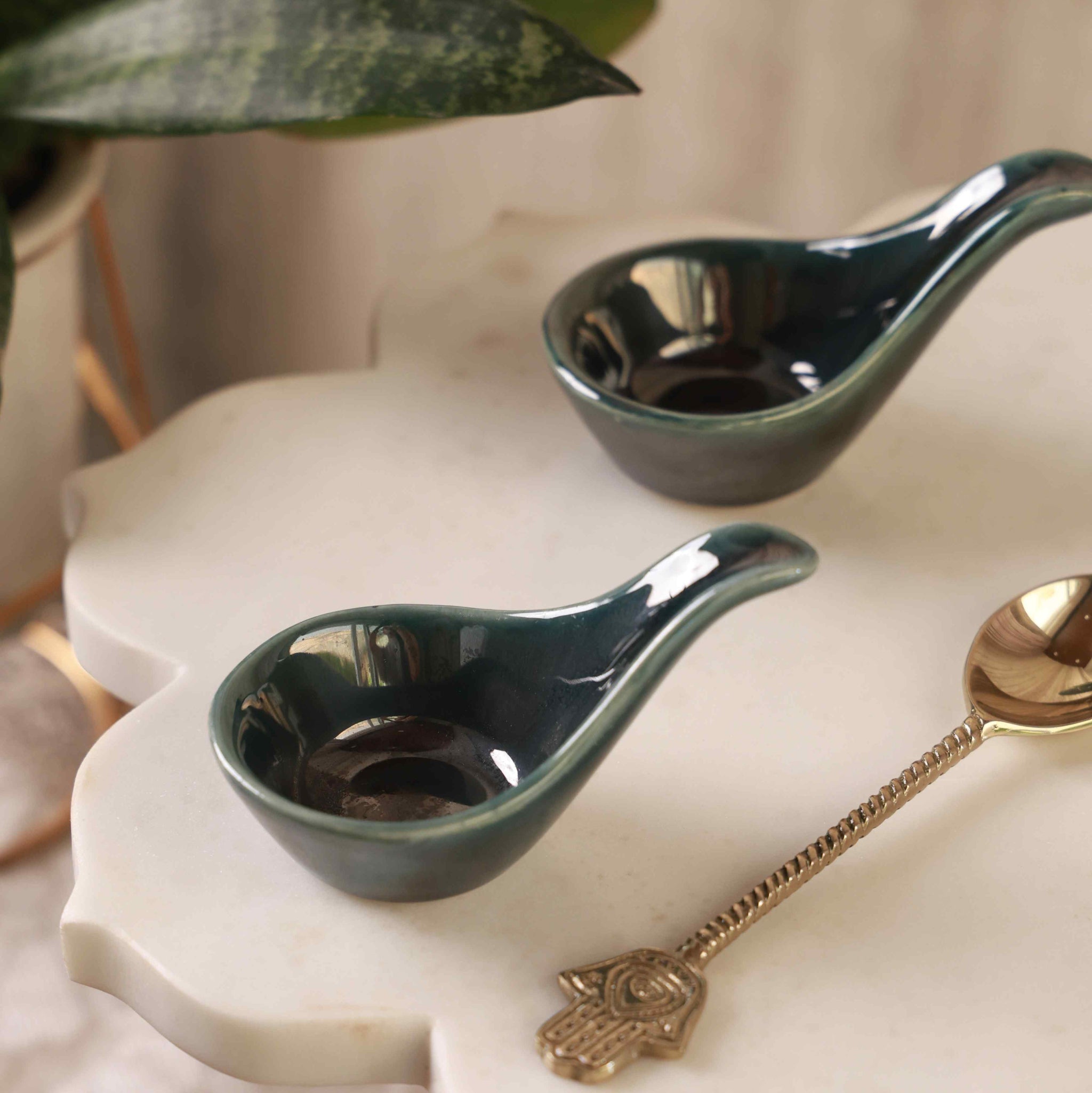 Spoon Ceramic Server