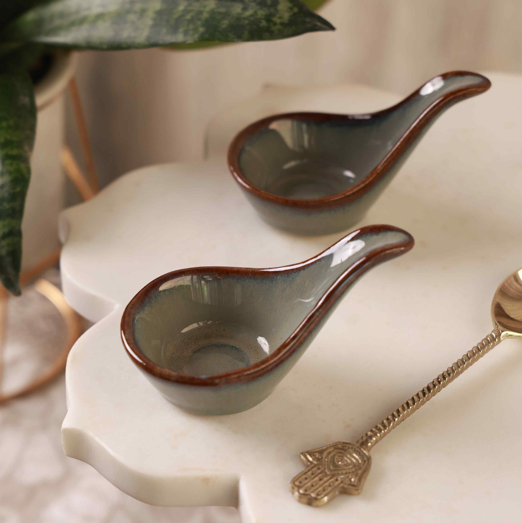 Spoon Ceramic Server