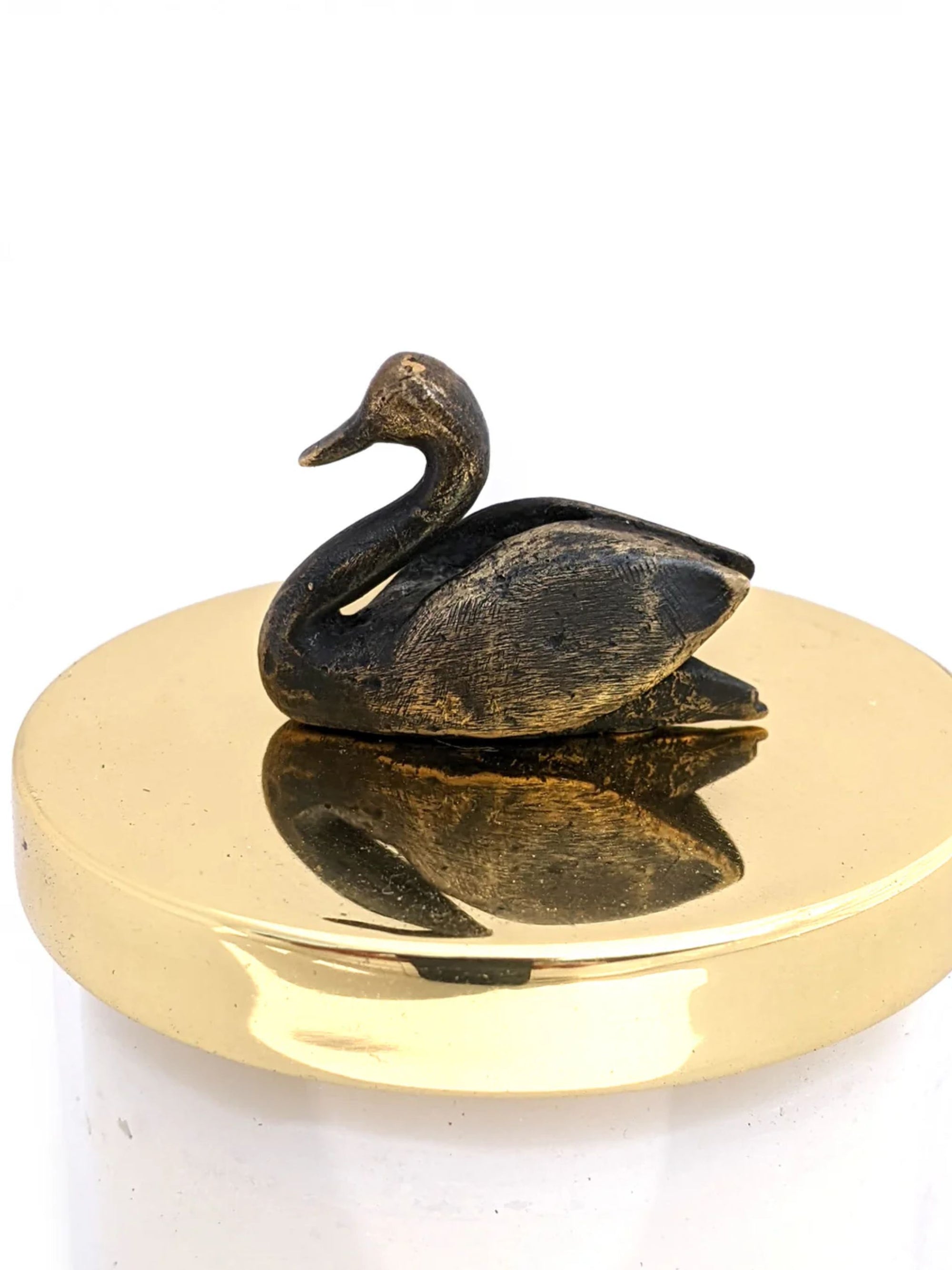 Swan _Glass Jar Candle