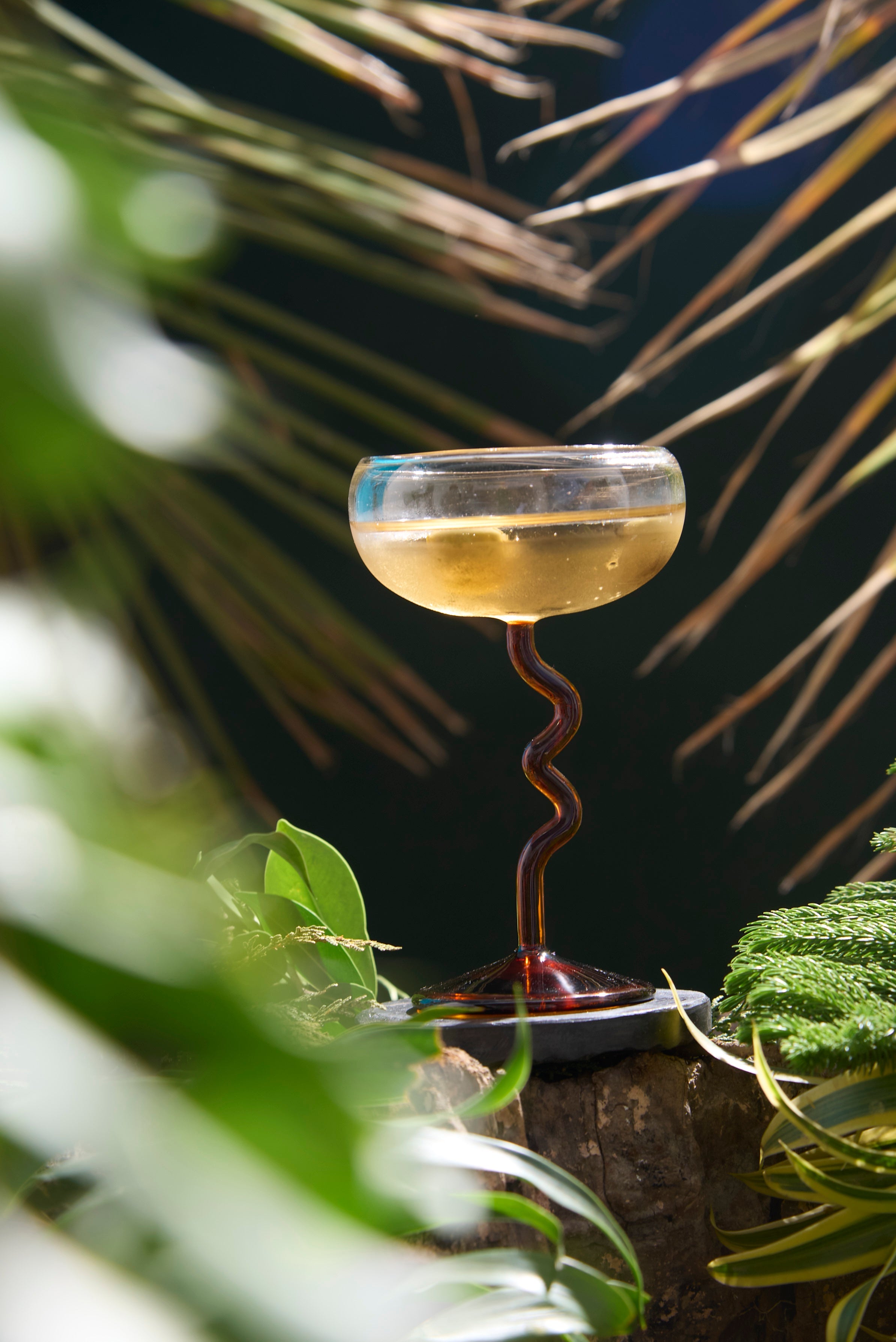 Swirl Scoop Cup Glass | 175 ml | Set of 2, 4, 6