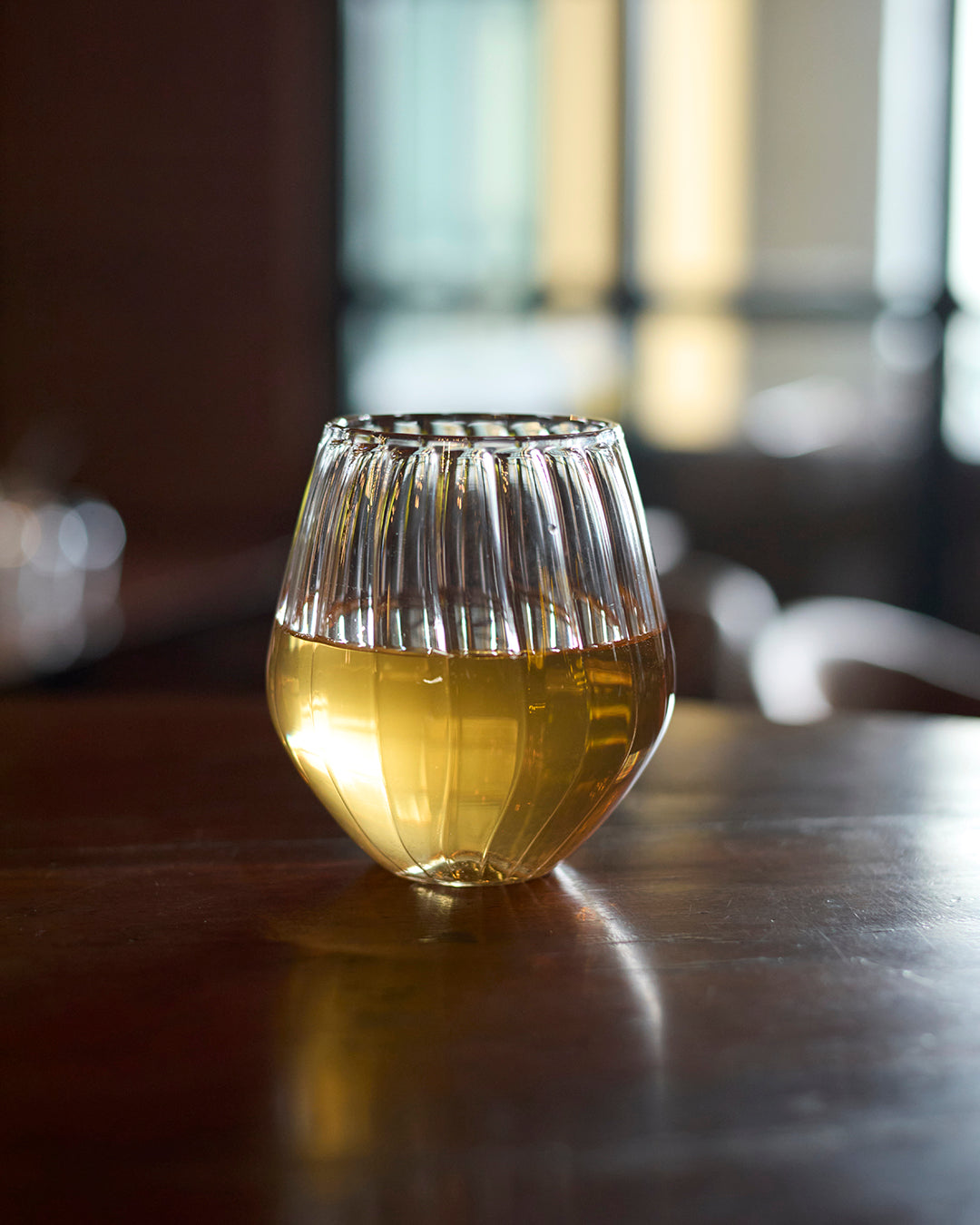 Chill Ribs Fluted Whiskey Glass | 500 ml