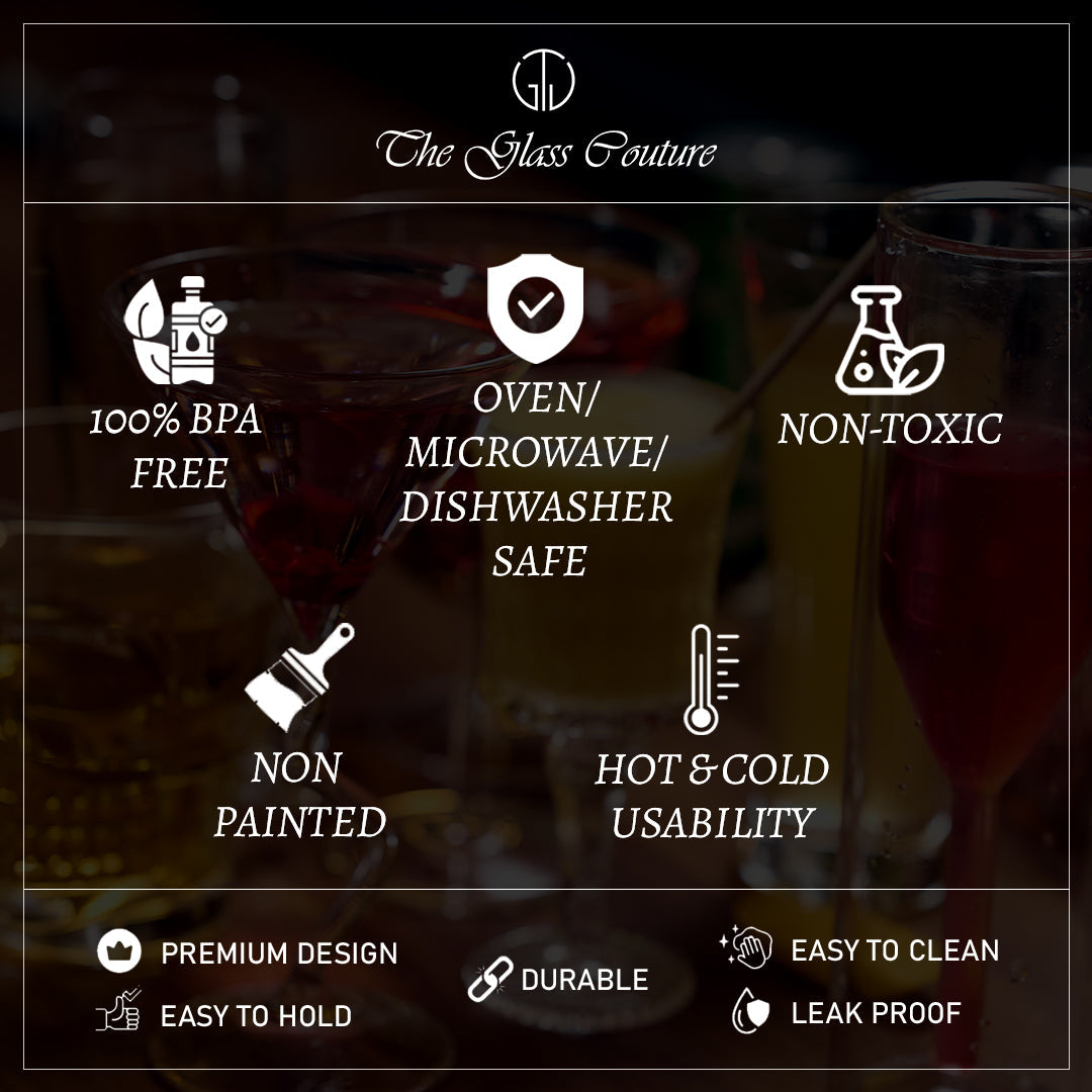 Classic Pour Classic Glass | 450ml | Set of 2,4,6