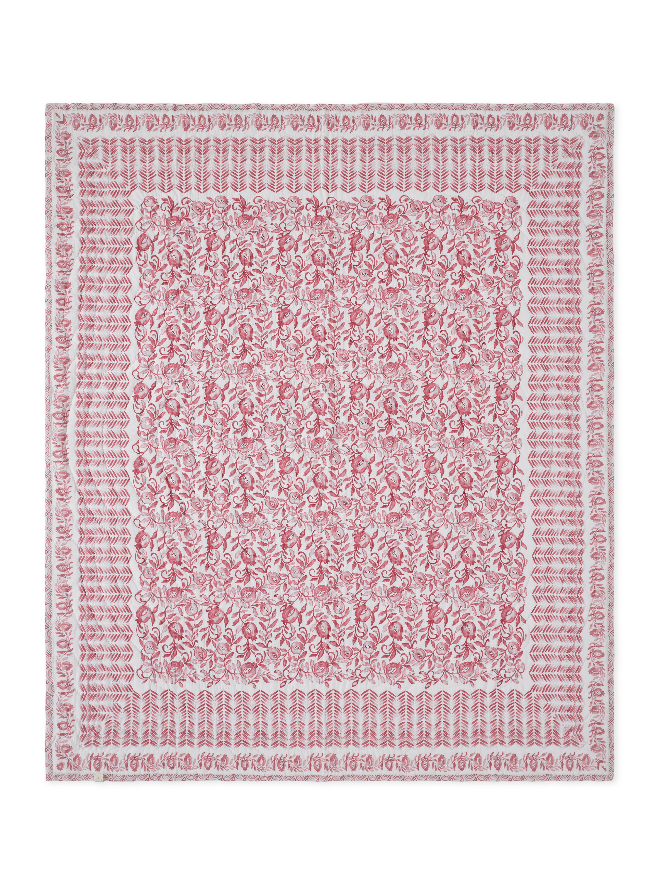 Ayna Red Cotton Quilt