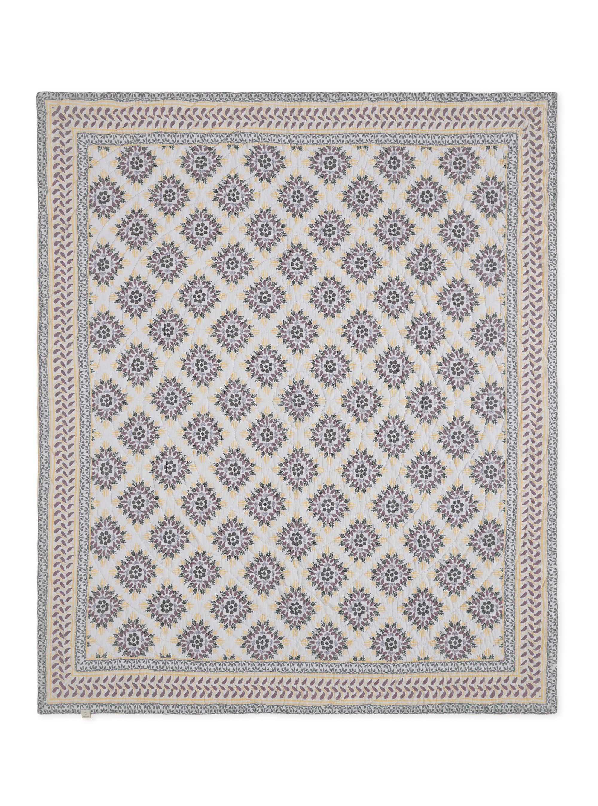 Mica Mauve Cotton Quilt