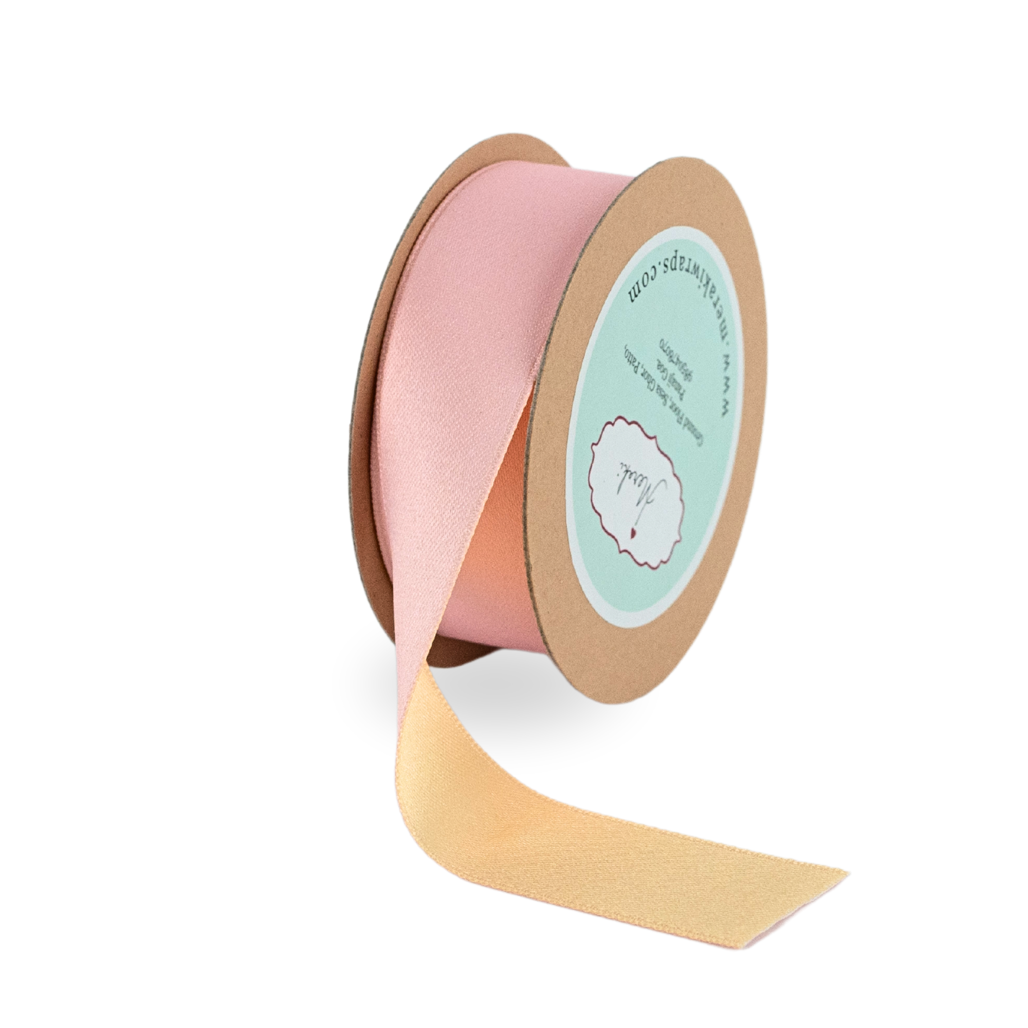 Pink & Yellow - Reversible Ribbon