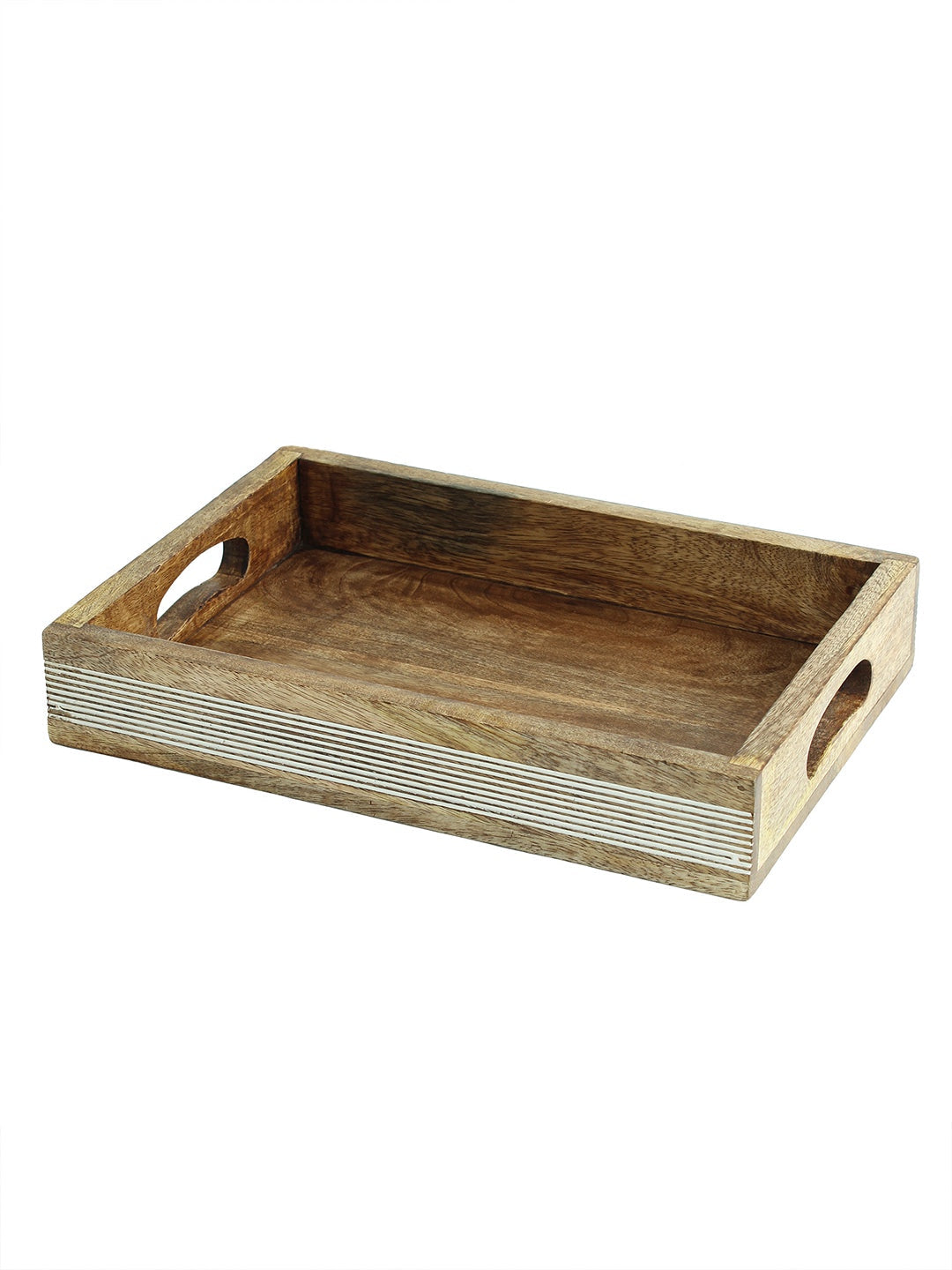 Katchal Rectangle Tray (White)