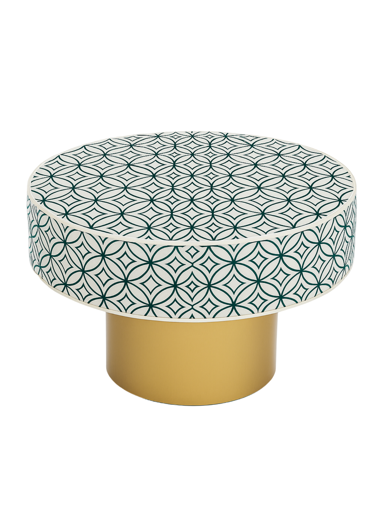 Inlay Round Coffee Table