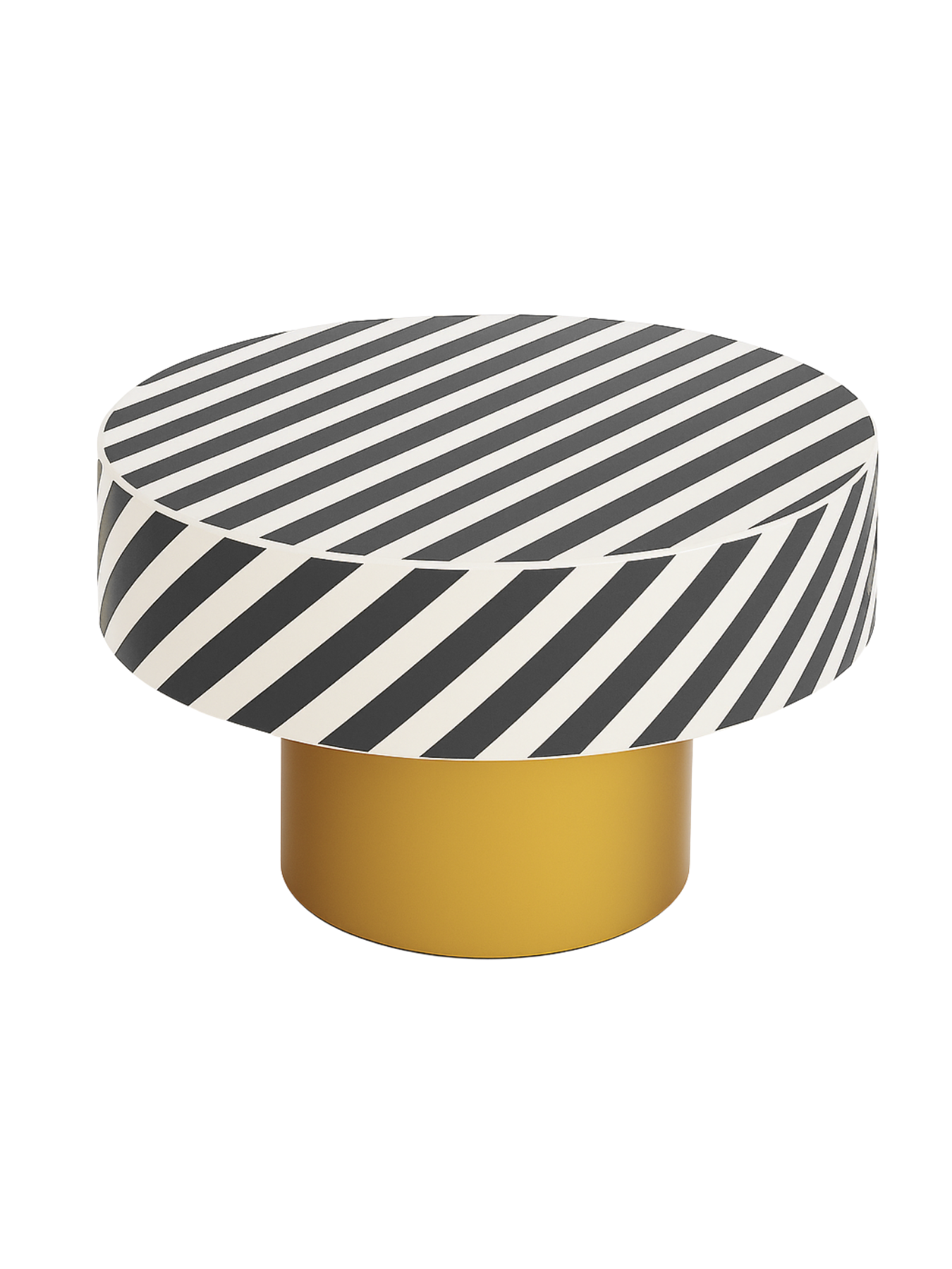 Inlay Round Coffee Table