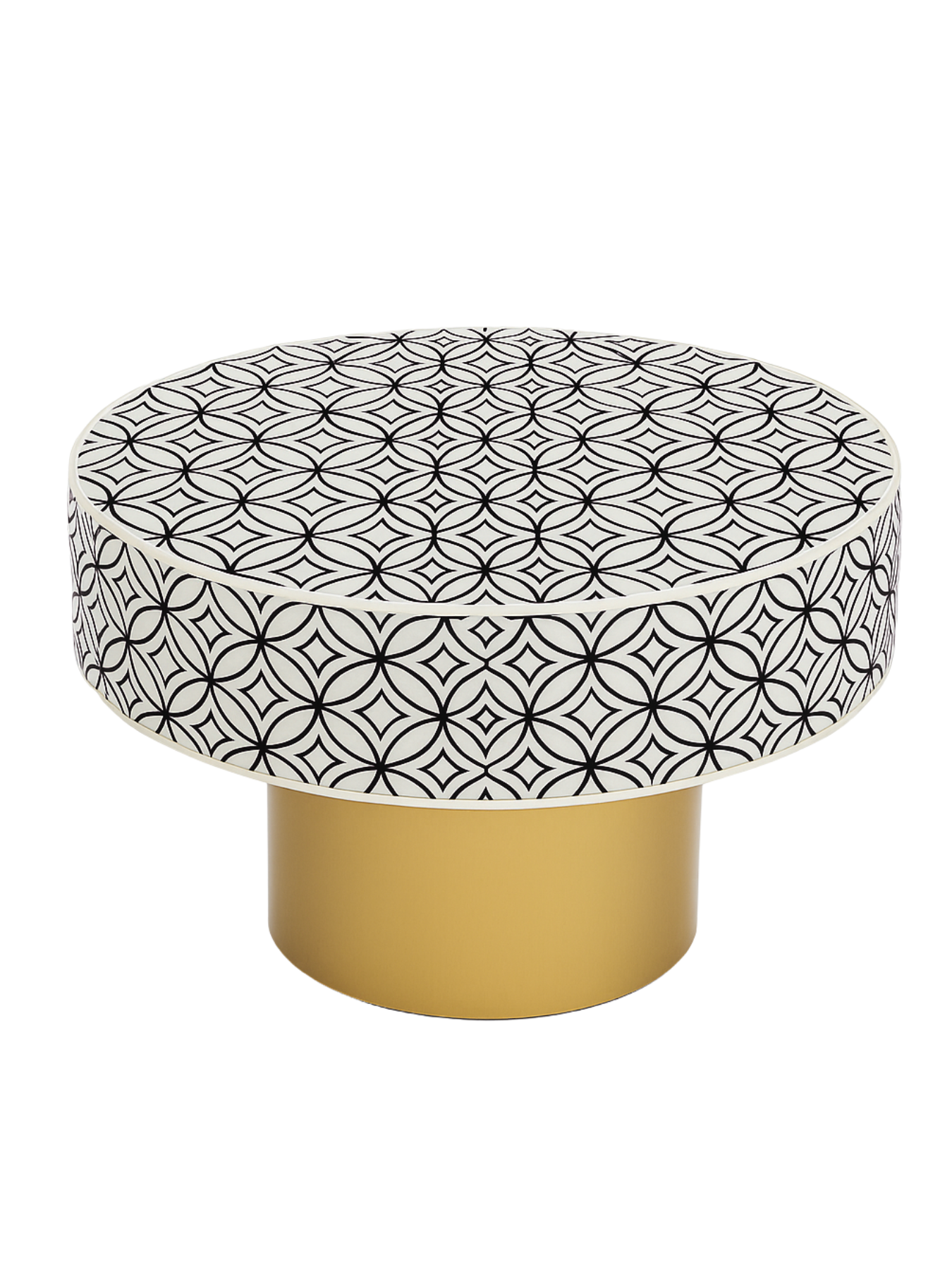 Inlay Round Coffee Table
