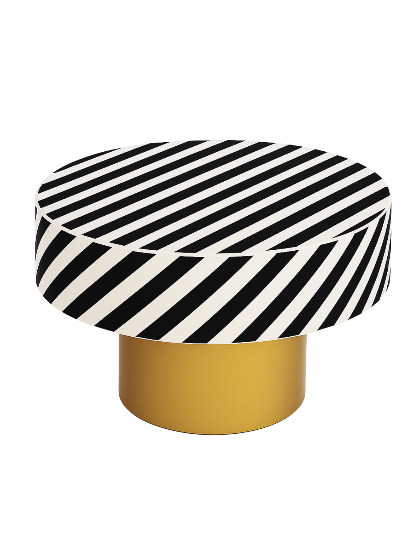 Inlay Round Coffee Table