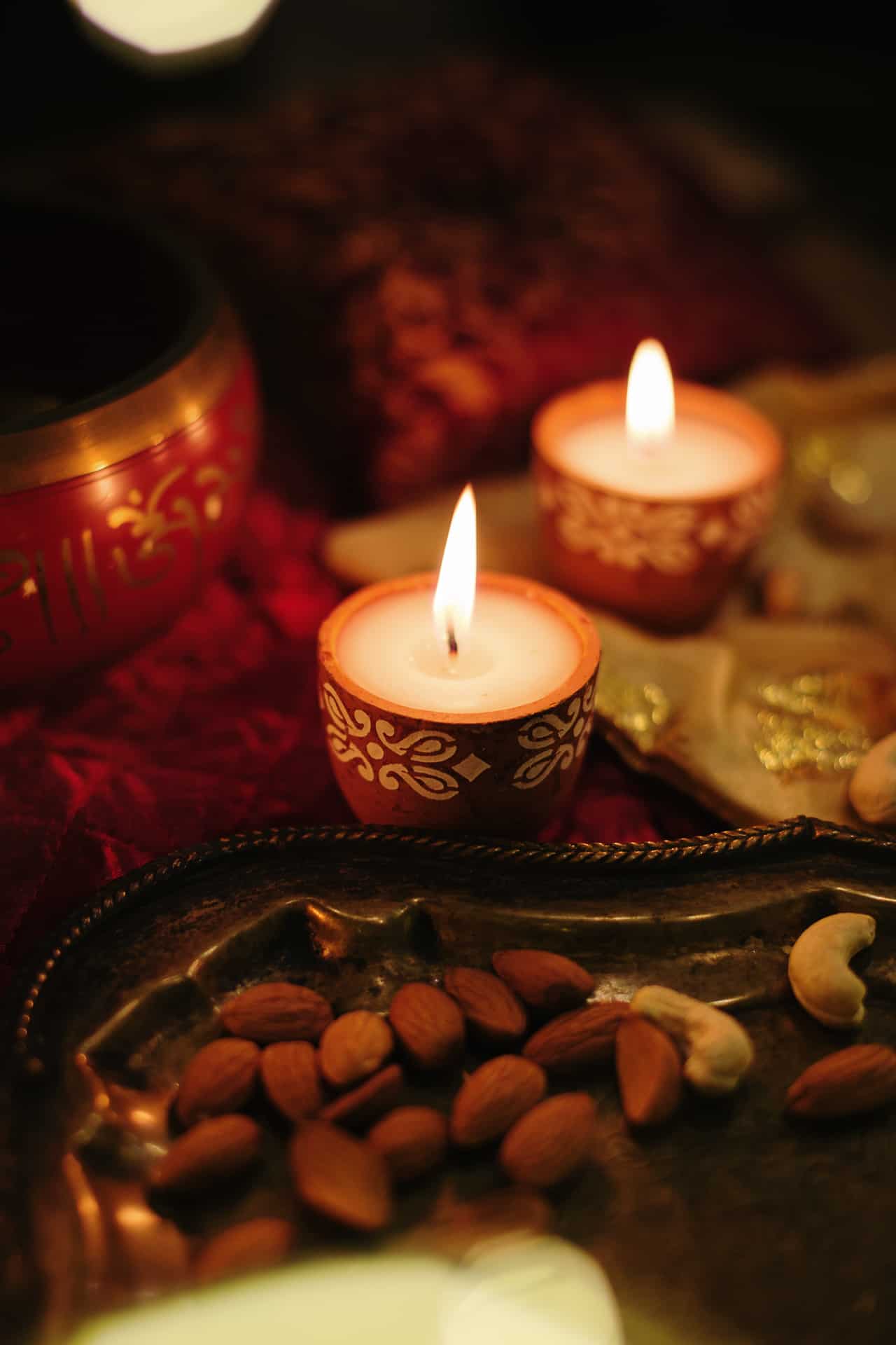 Terracotta Diya Candles (Set of 6)