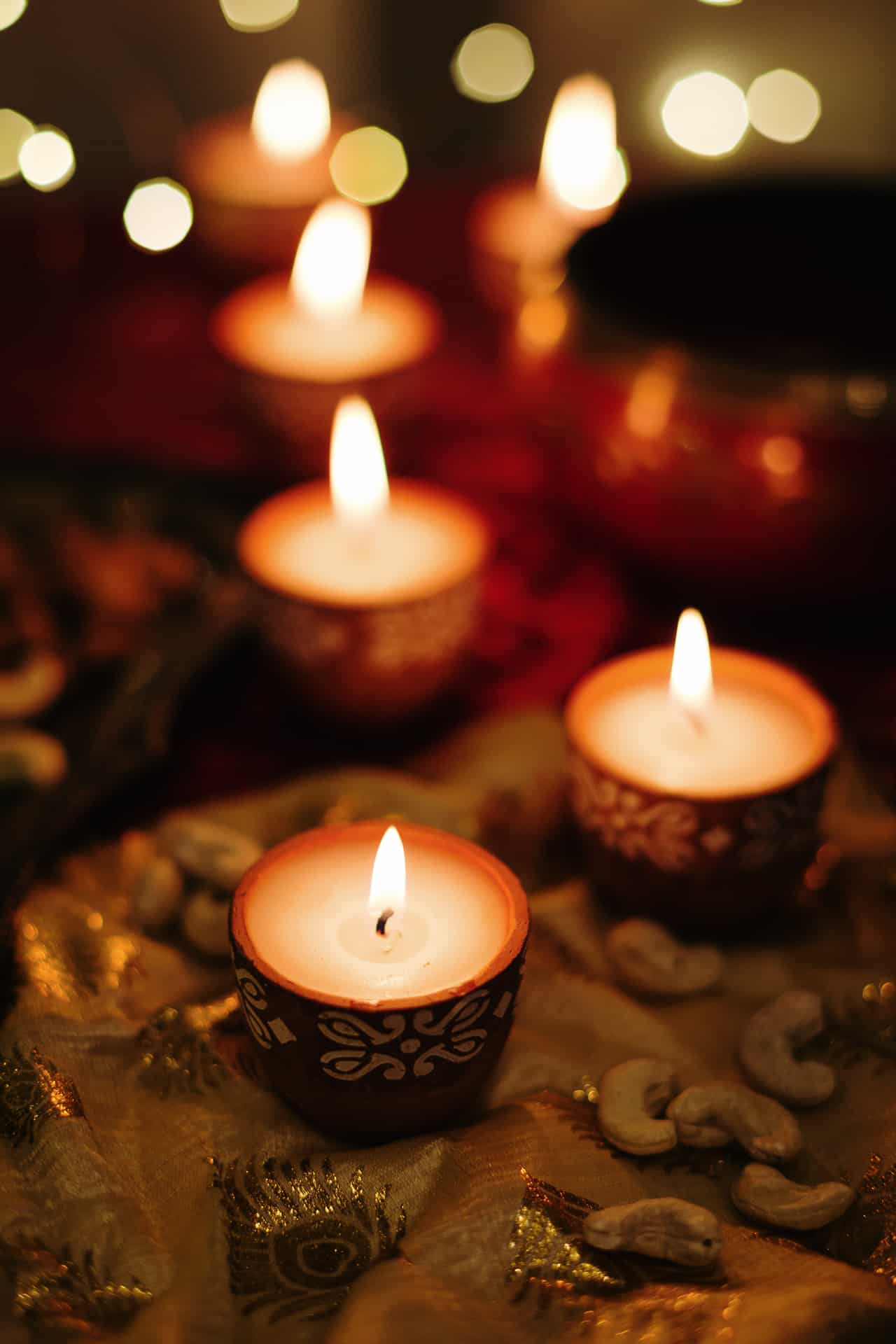 Terracotta Diya Candles (Set of 6)