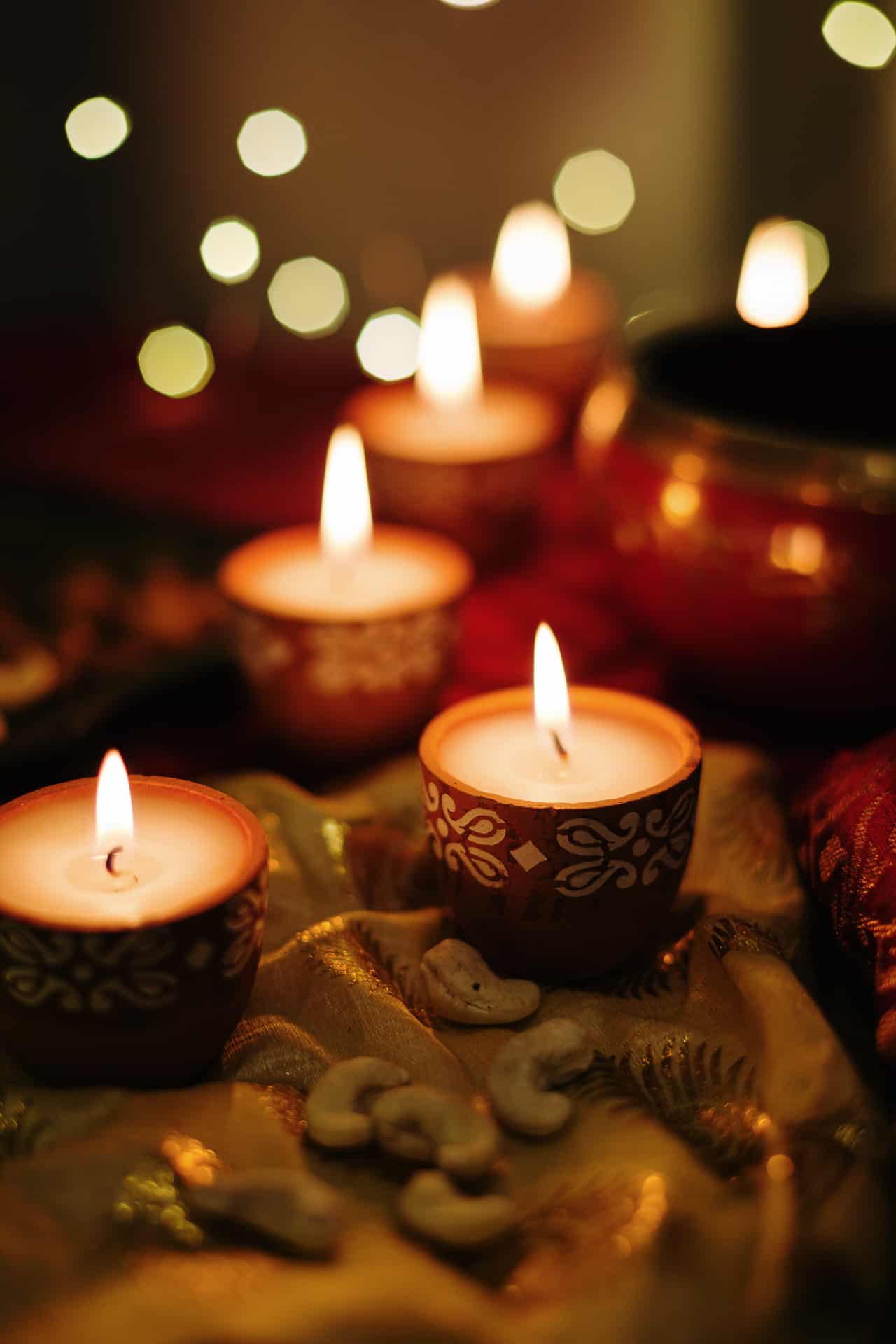 Terracotta Diya Candles (Set of 6)