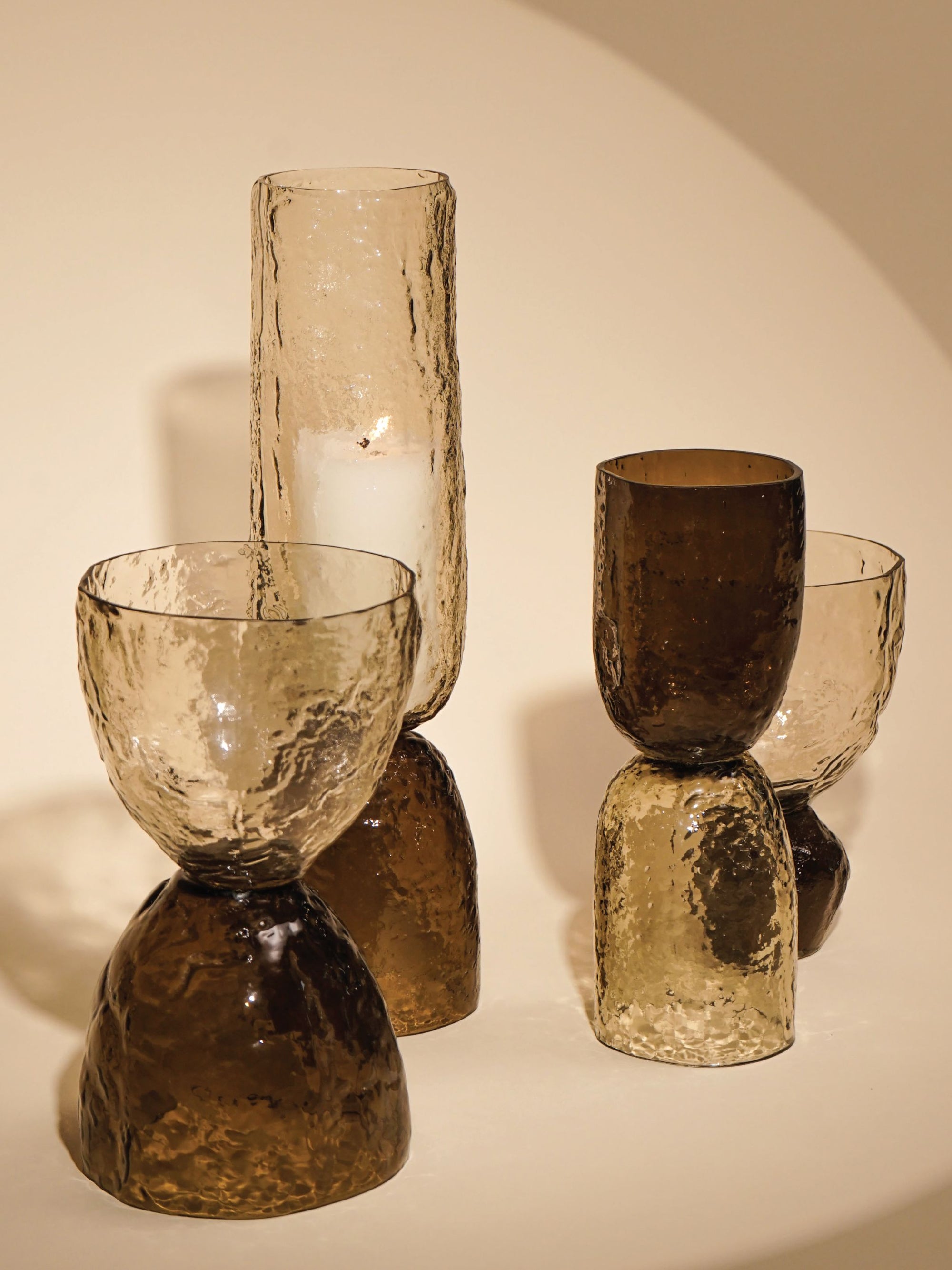 Decorative Object - Axel Textured Glass