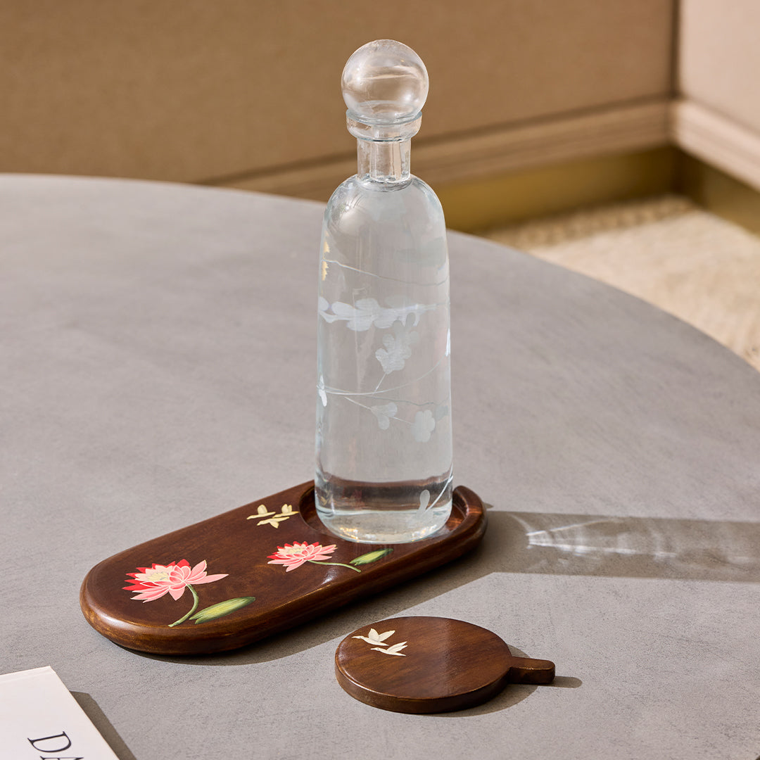 Mulier – Handpainted Multiuse Platter & Coaster Set