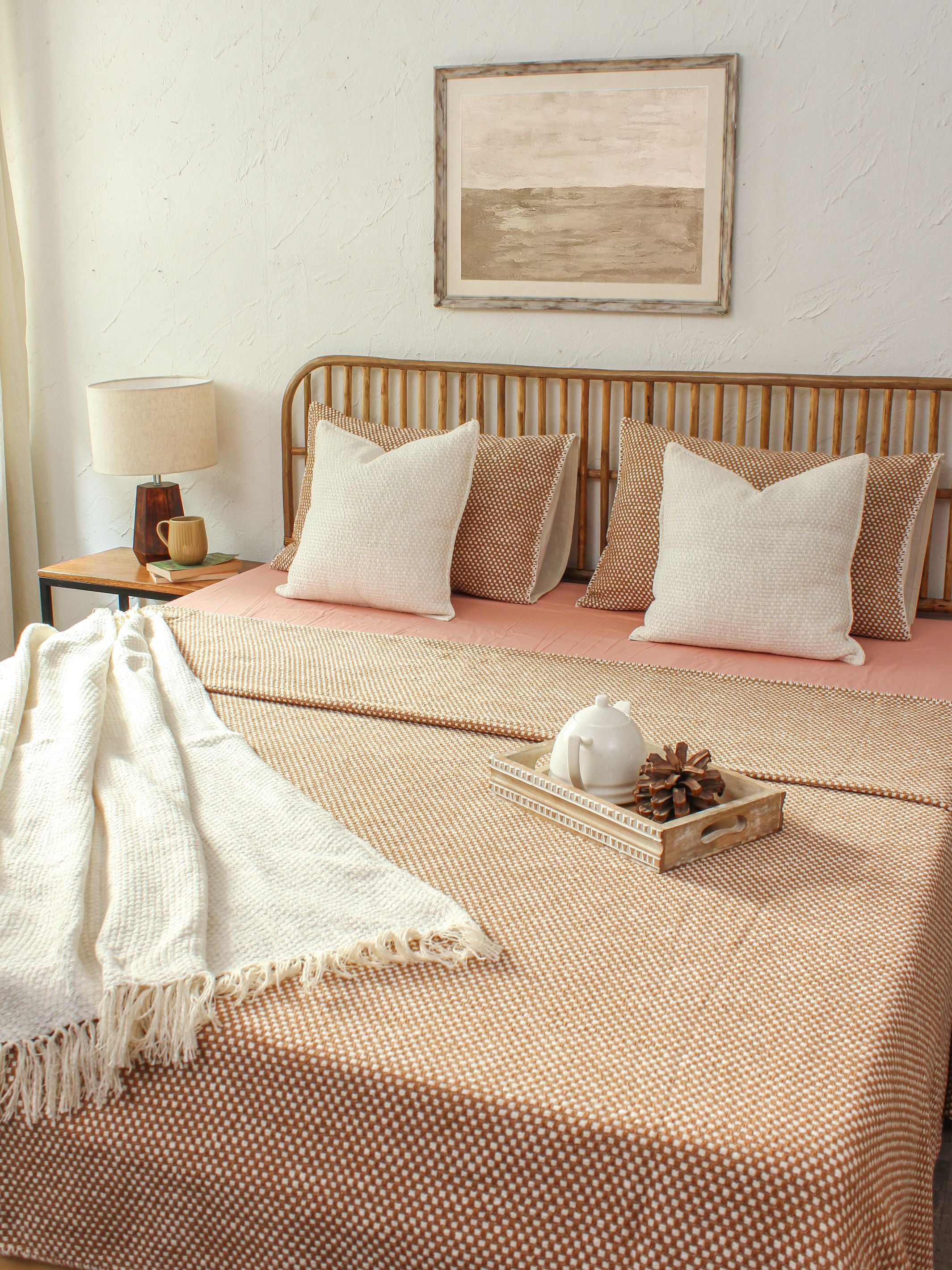 Bedcover - Vindhya Brown