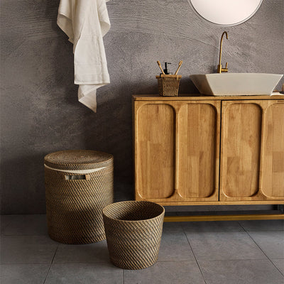 Turin Basket Grey With Lining