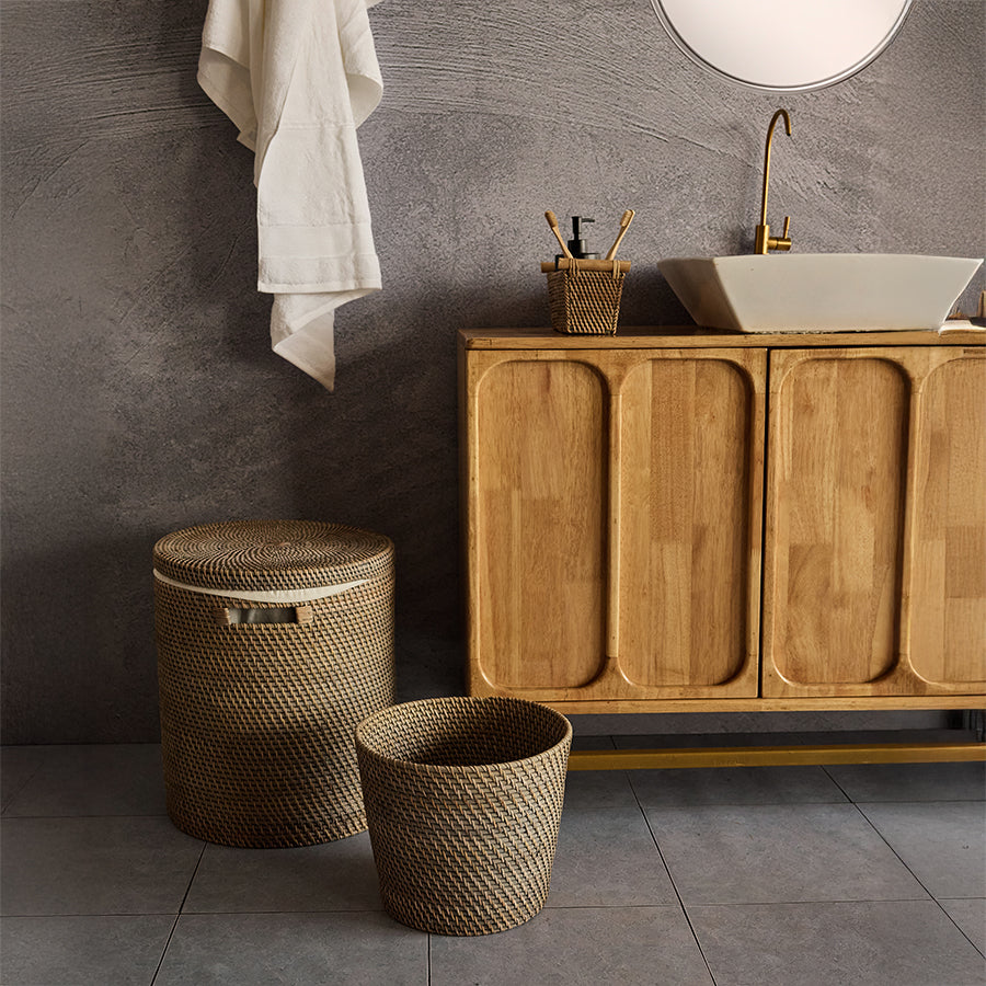 Turin Basket Grey With Lining