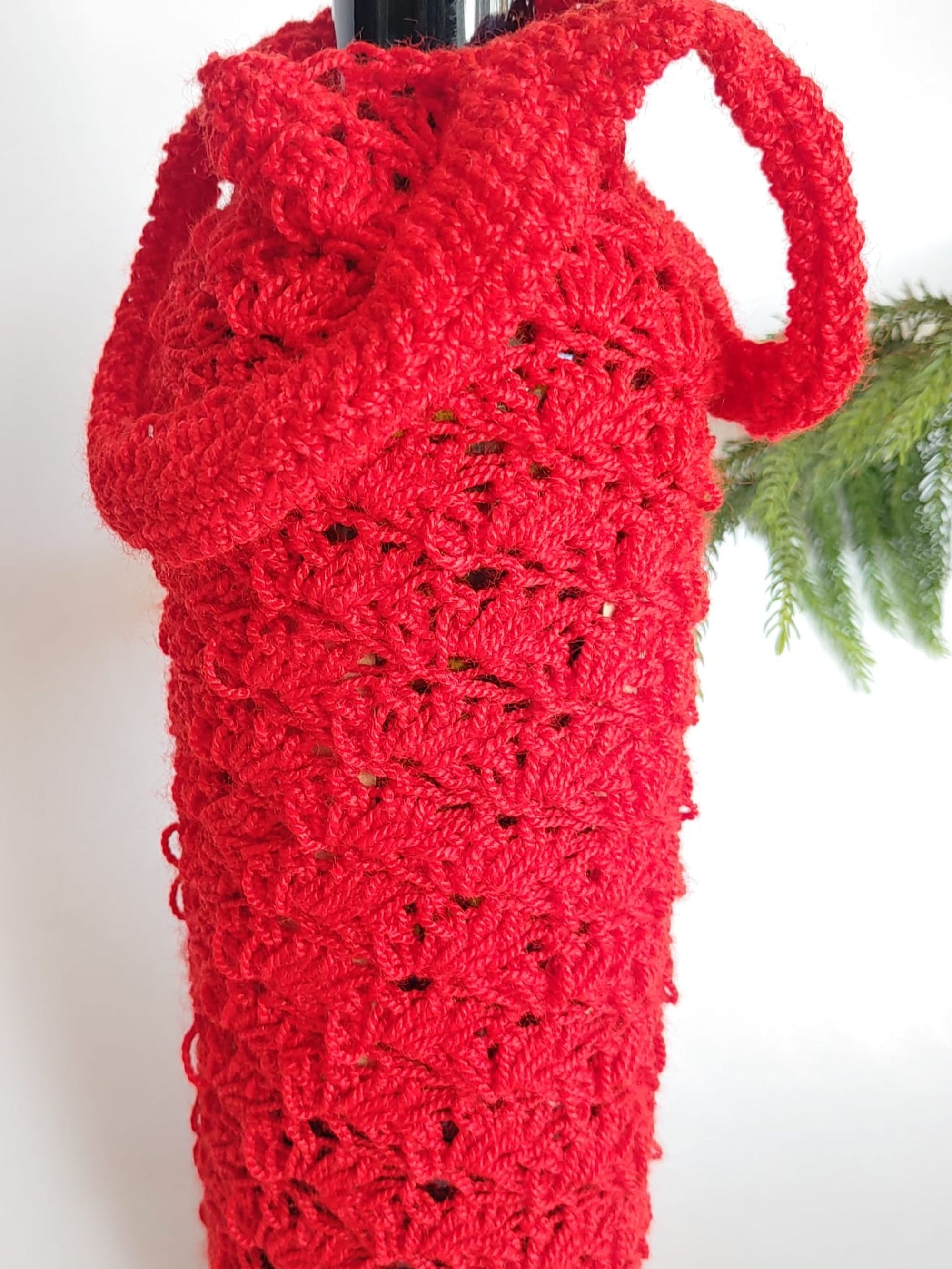 Crochet Wine Bottle Cover