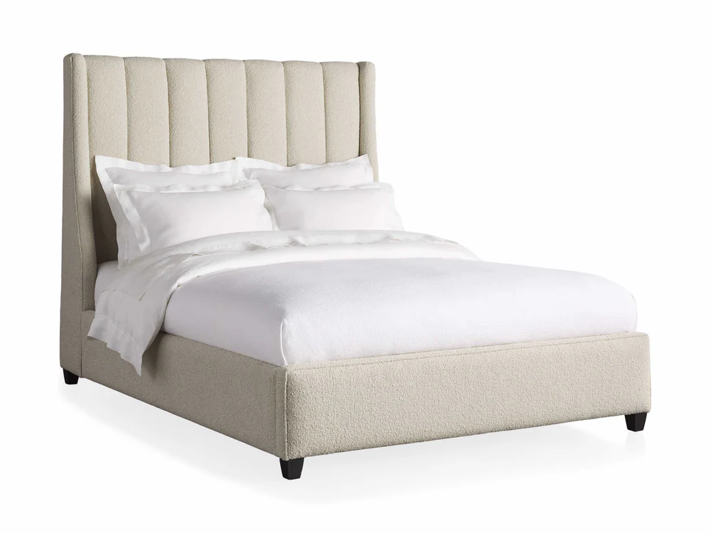 Emi Wing Back Upholstered Bed