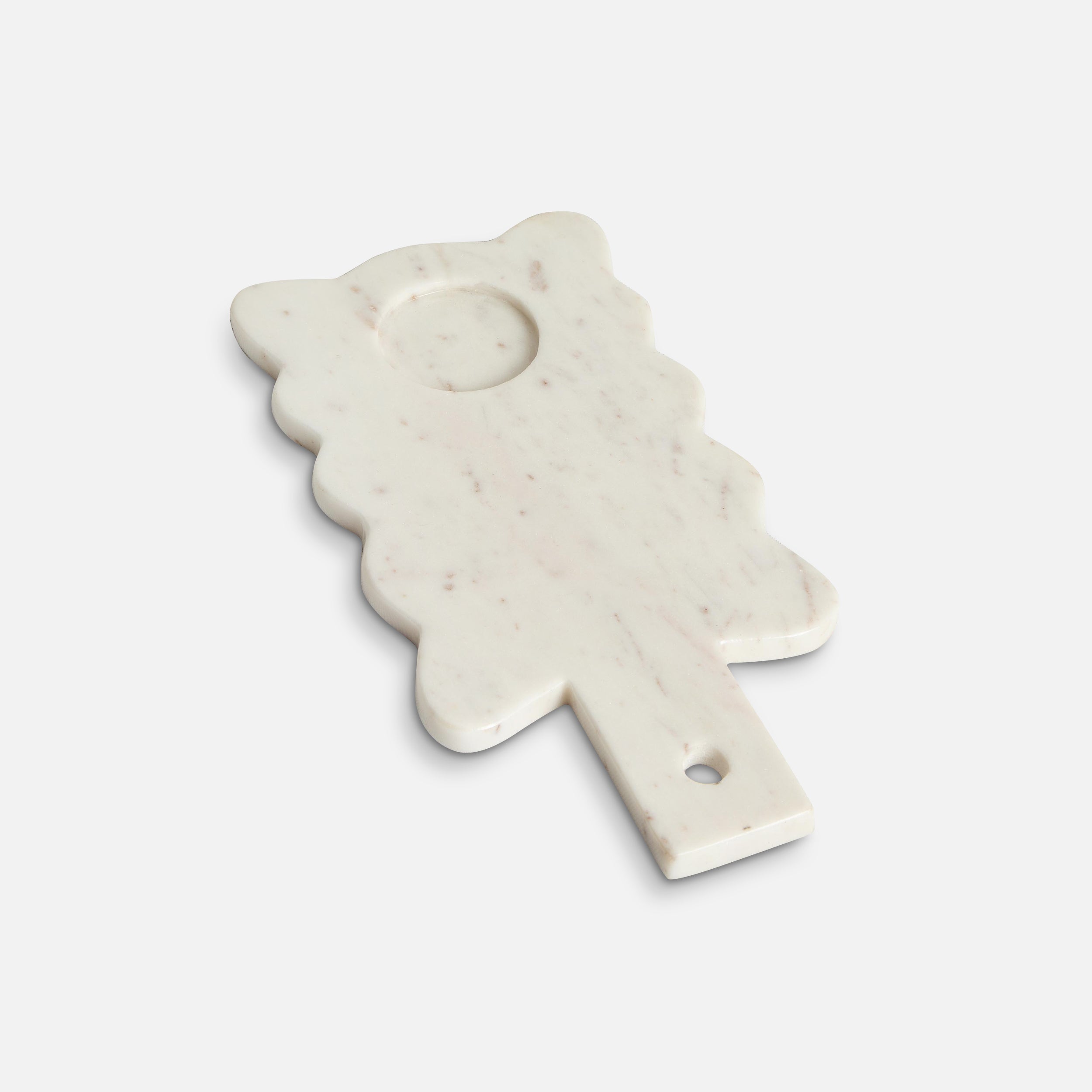 WAVERLY - MARBLE IVORY PLATTER TRAY