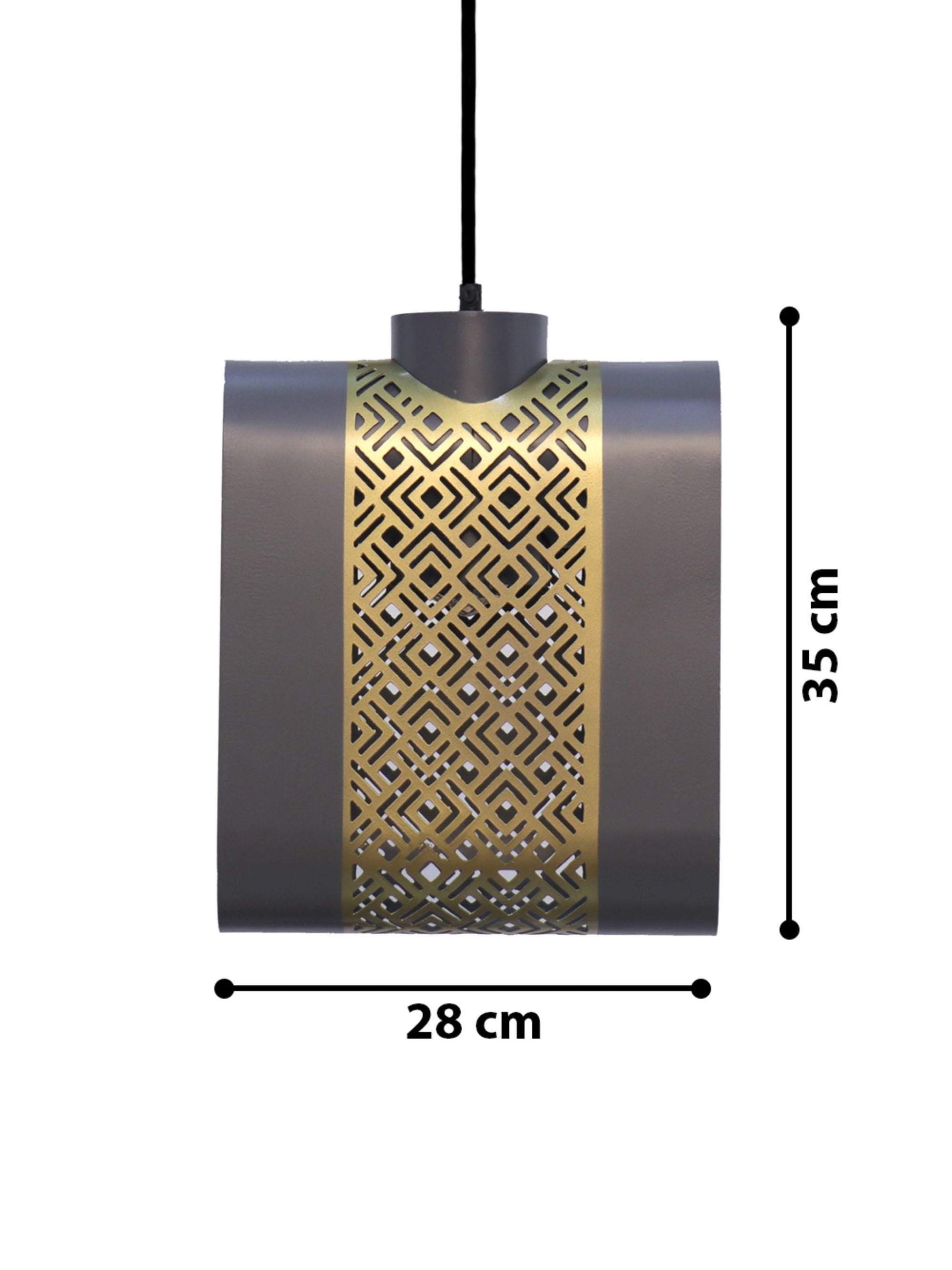 Arin Mesh Wide Hanging Lamp