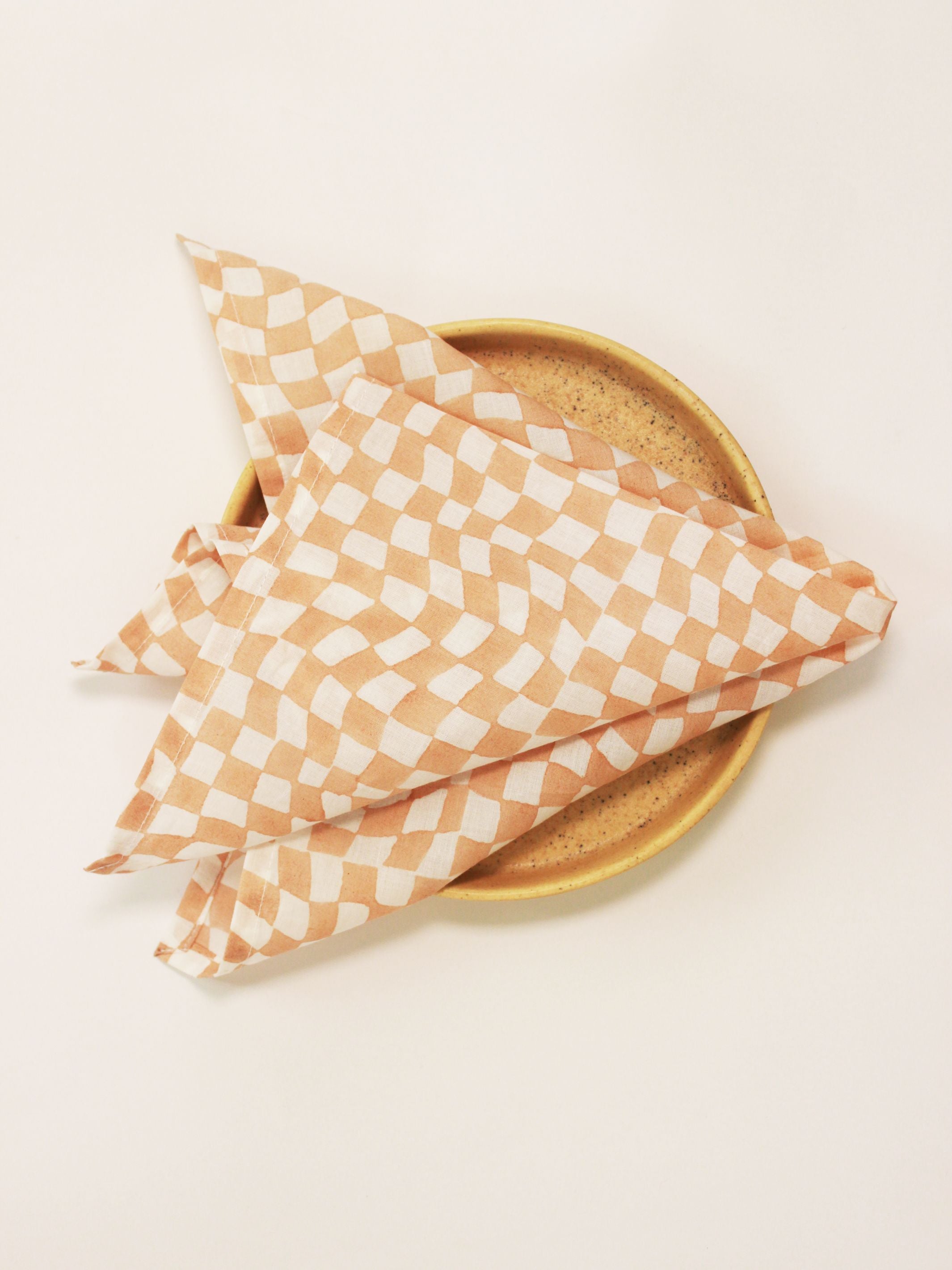 Table Linens Set of 2 - Art Deco Style