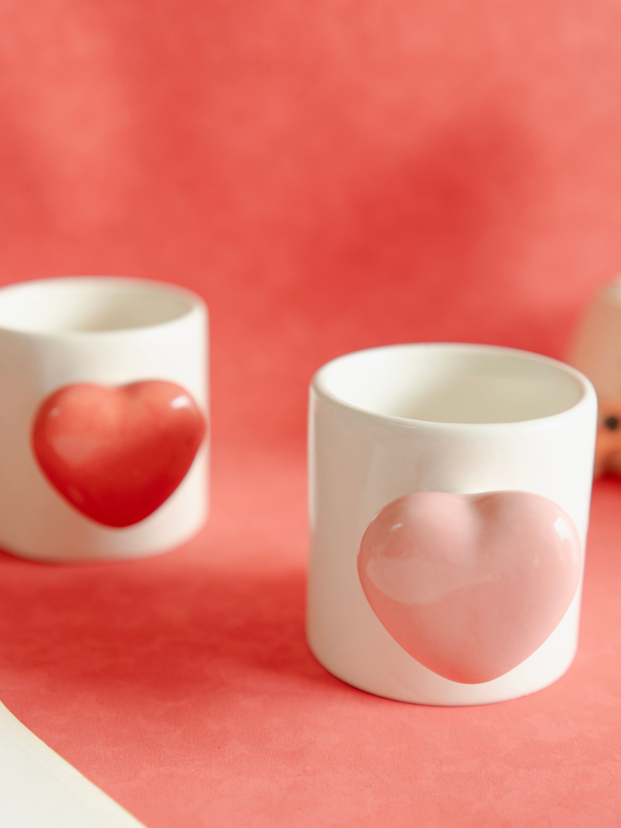 Cozy heart Cup-Pink