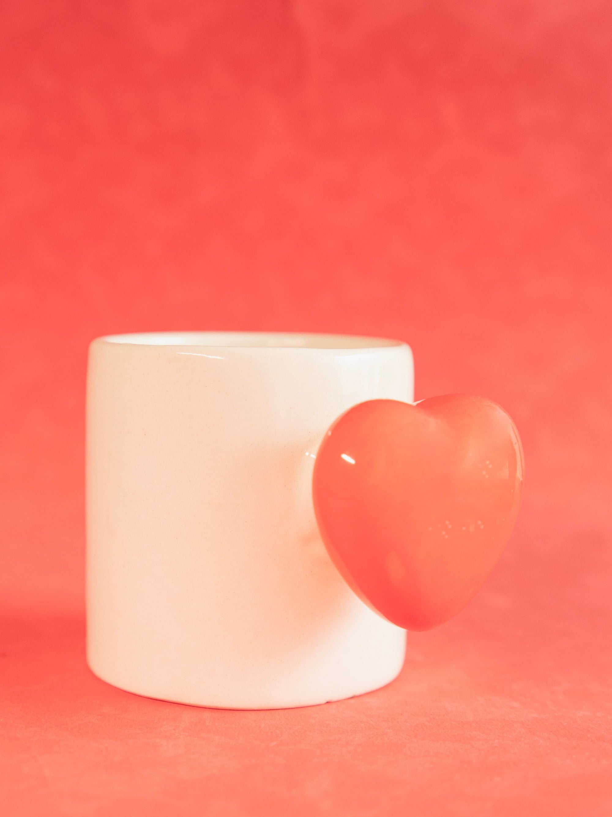 Cozy heart Cup- Red