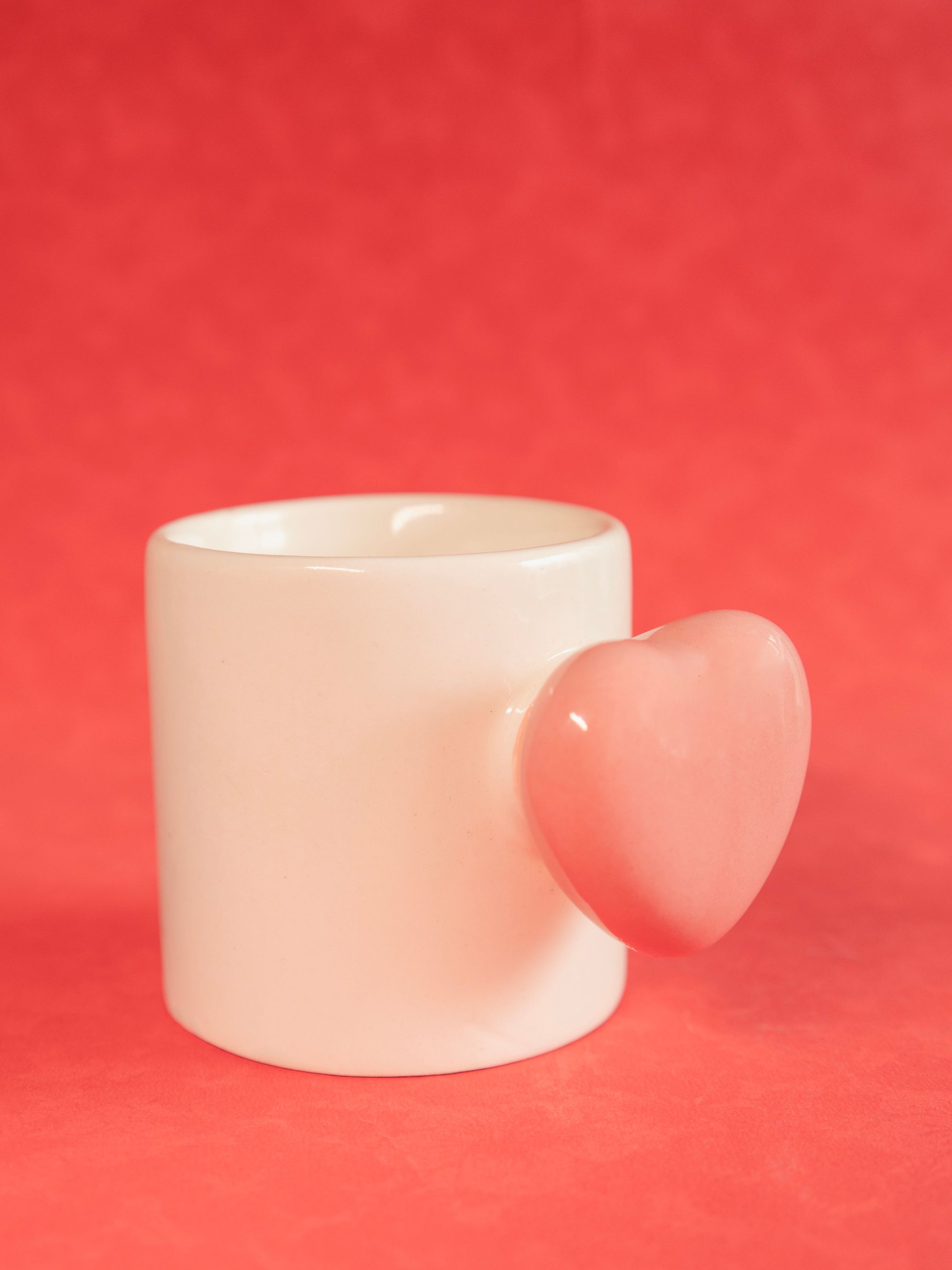 Cozy heart Cup-Pink