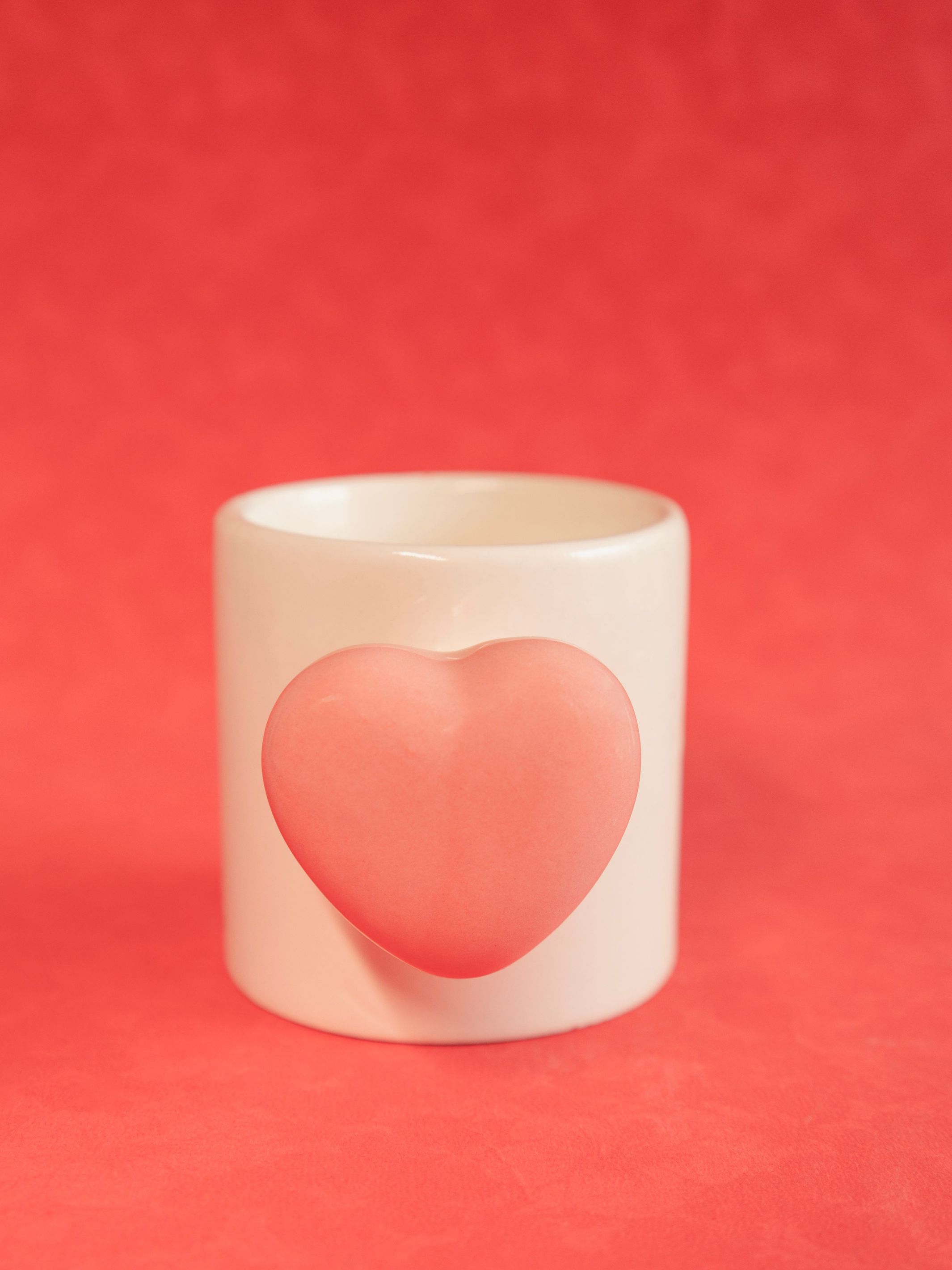 Cozy heart Cup-Pink