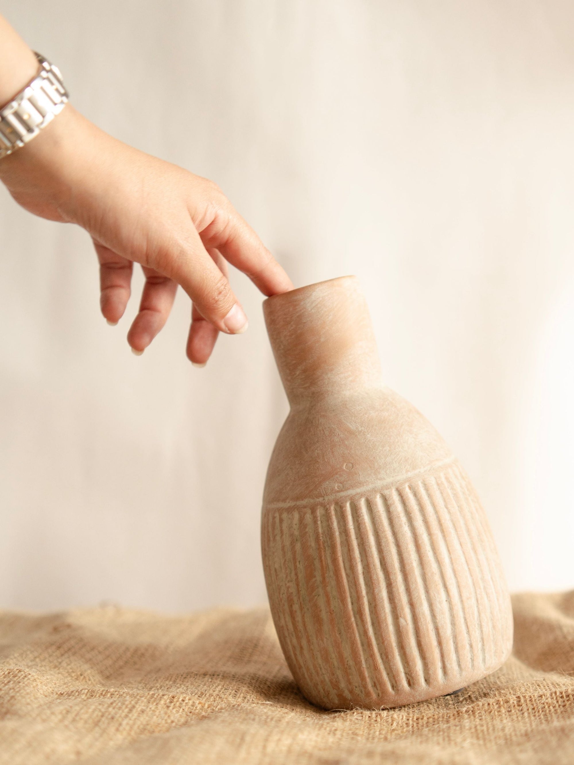 Earthly vase