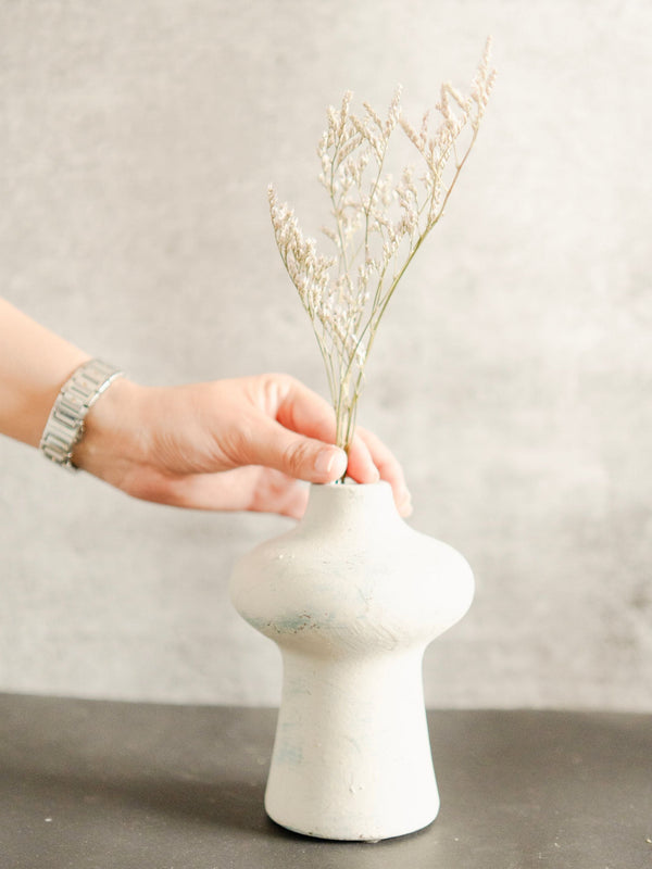 Indigo Whisper vase-Small