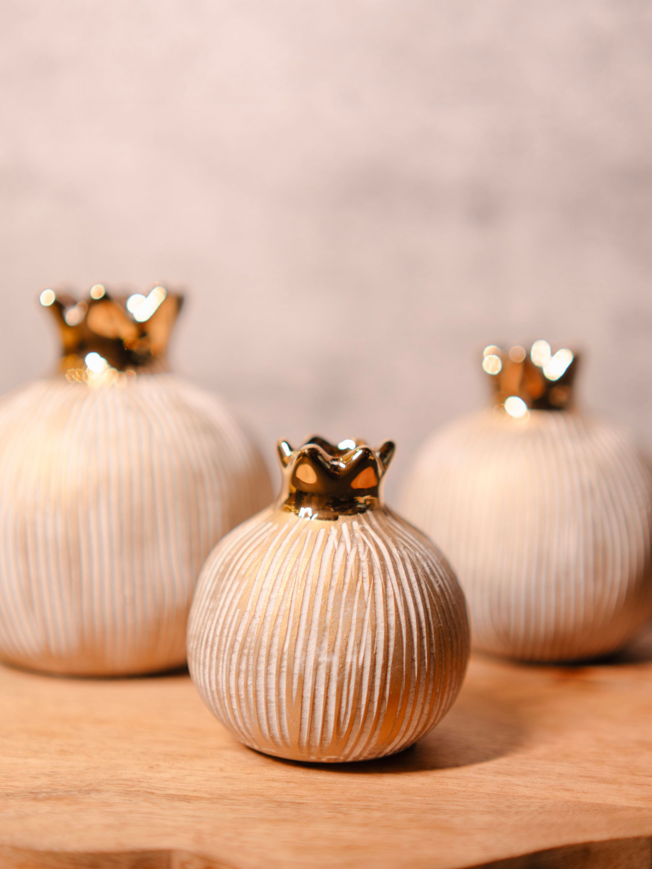 Pomegranate Jewel Vase set