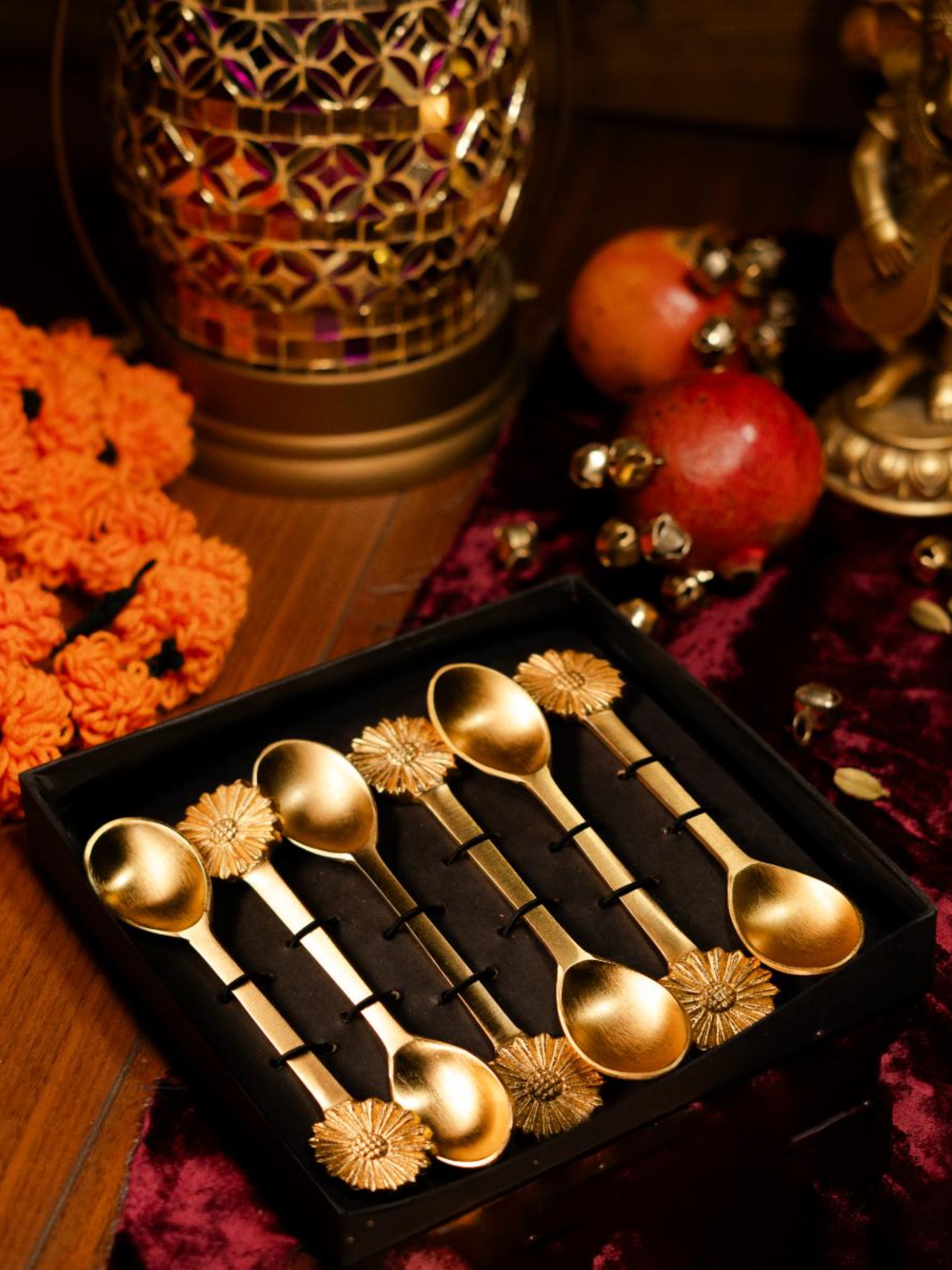 classic brass cultery