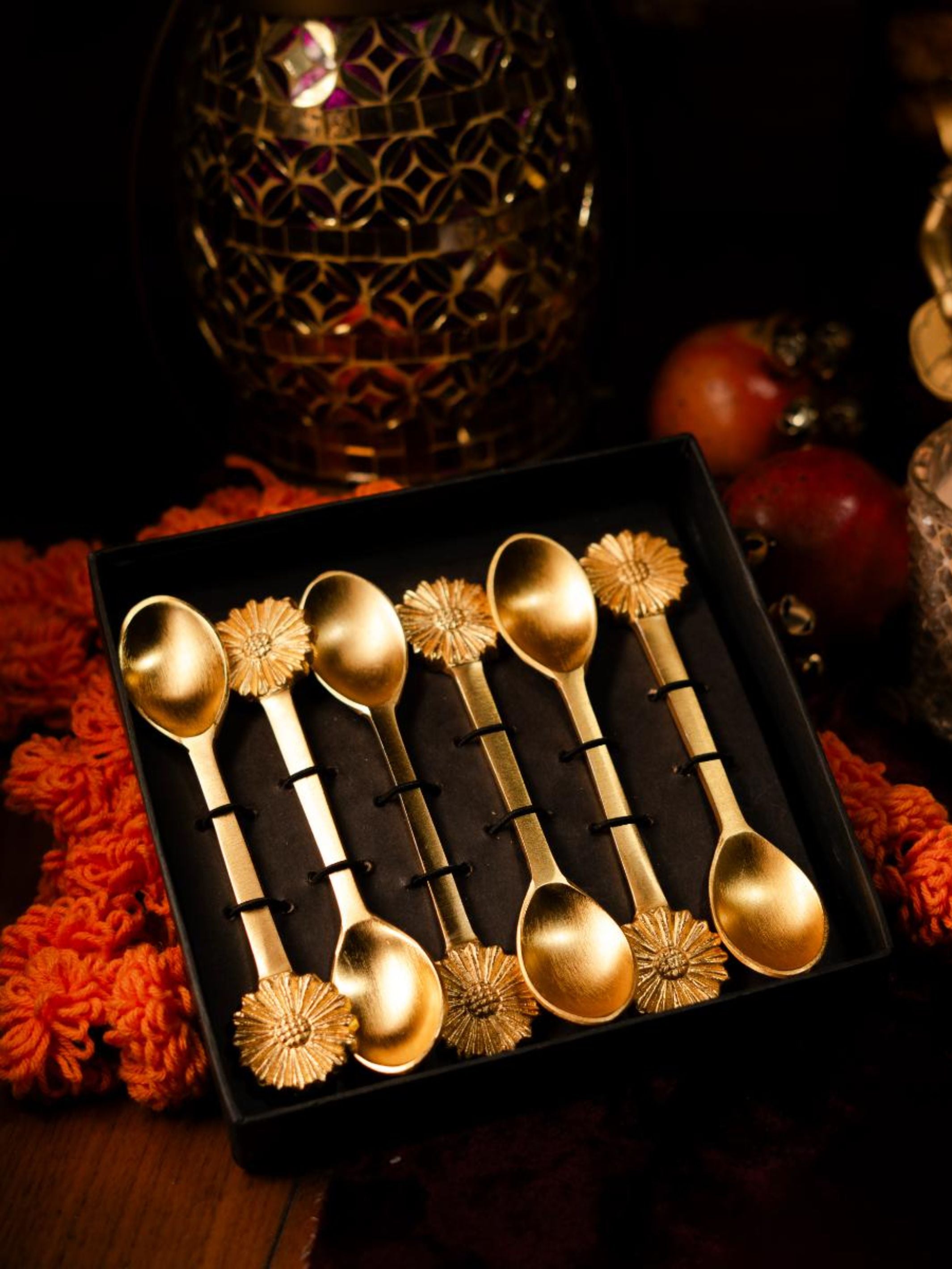 classic brass cultery