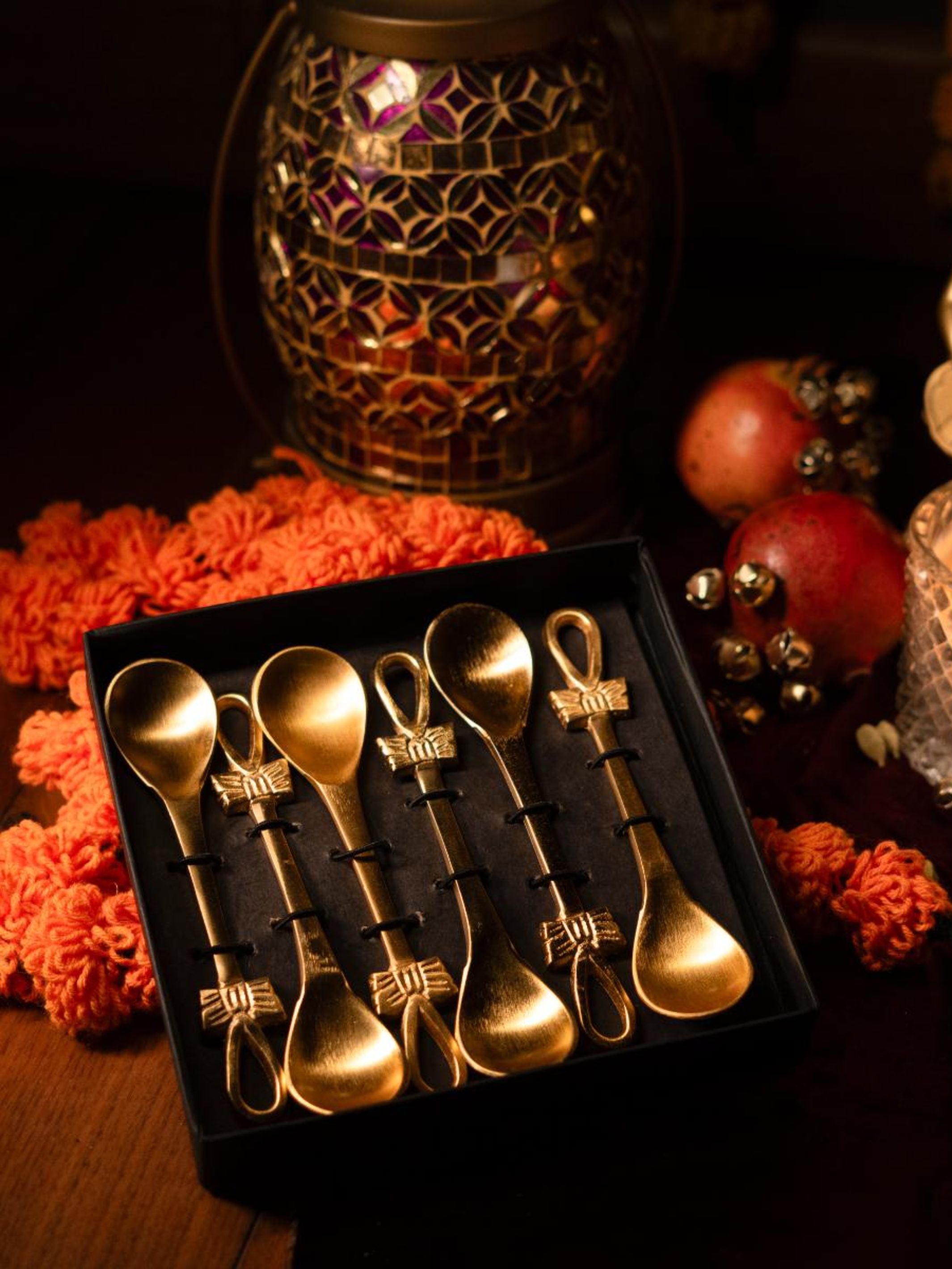 Whimsical Brass bow Charm cultery