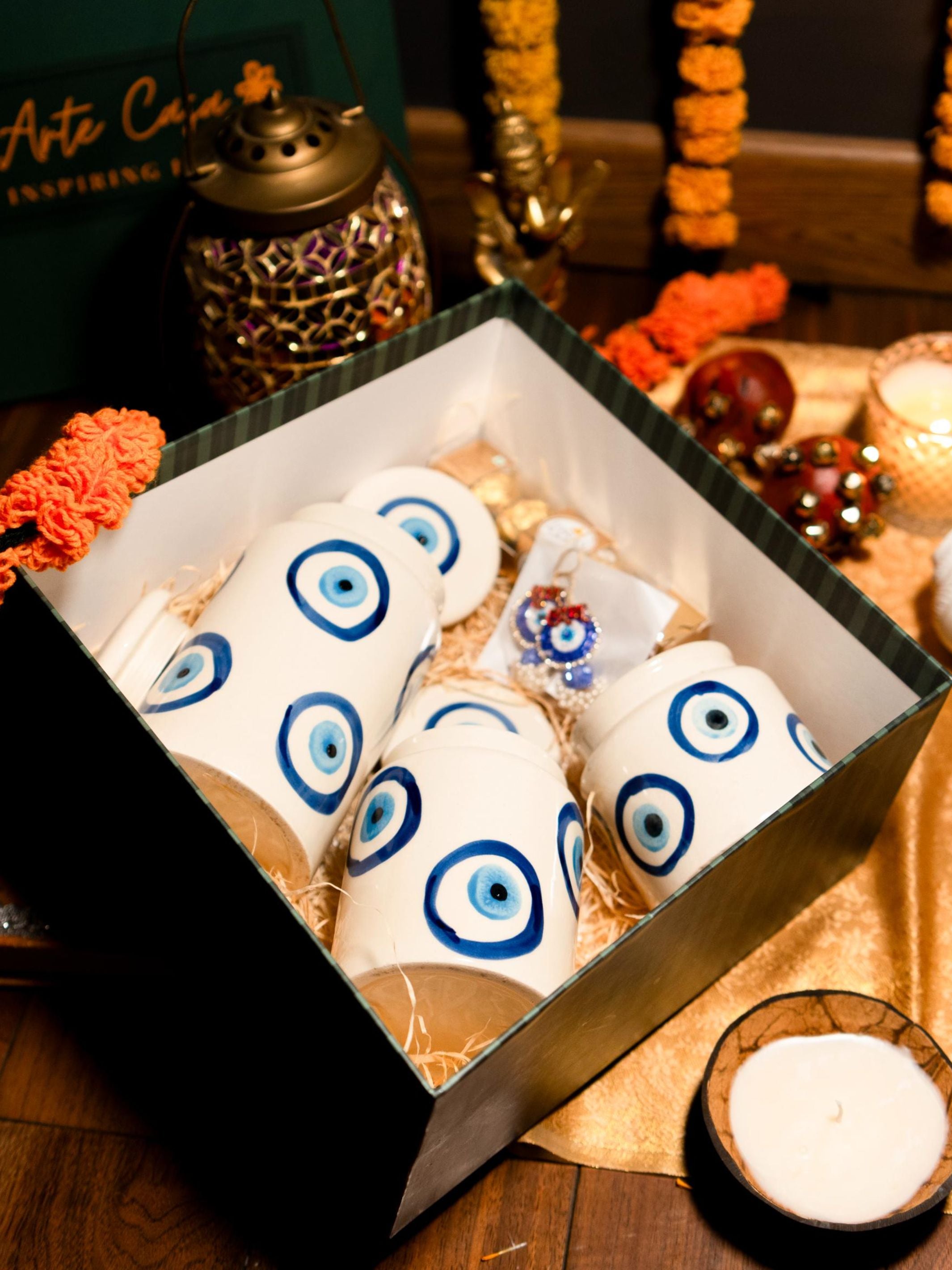 Evil eye blessing gift box