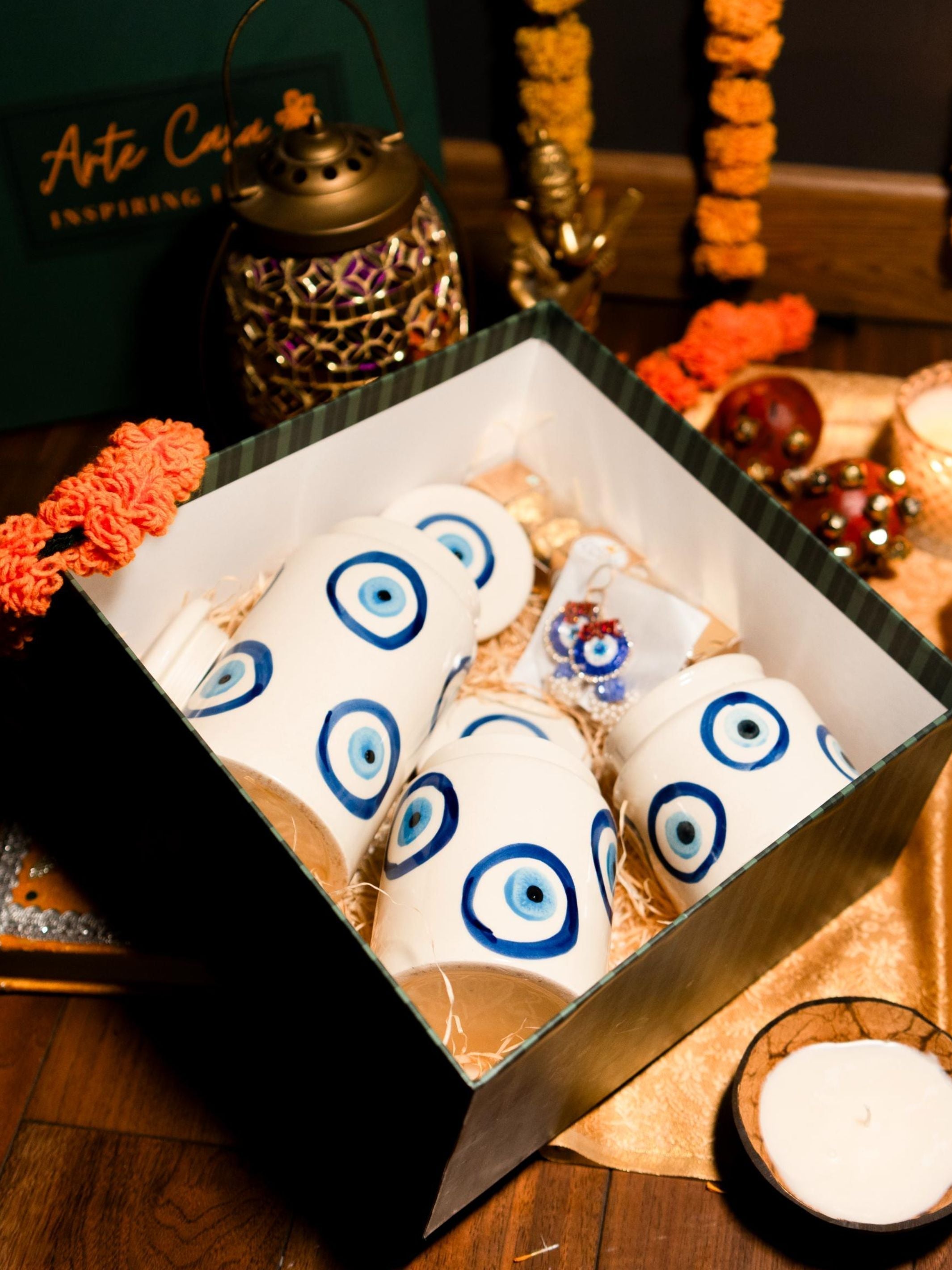 Evil eye blessing gift box