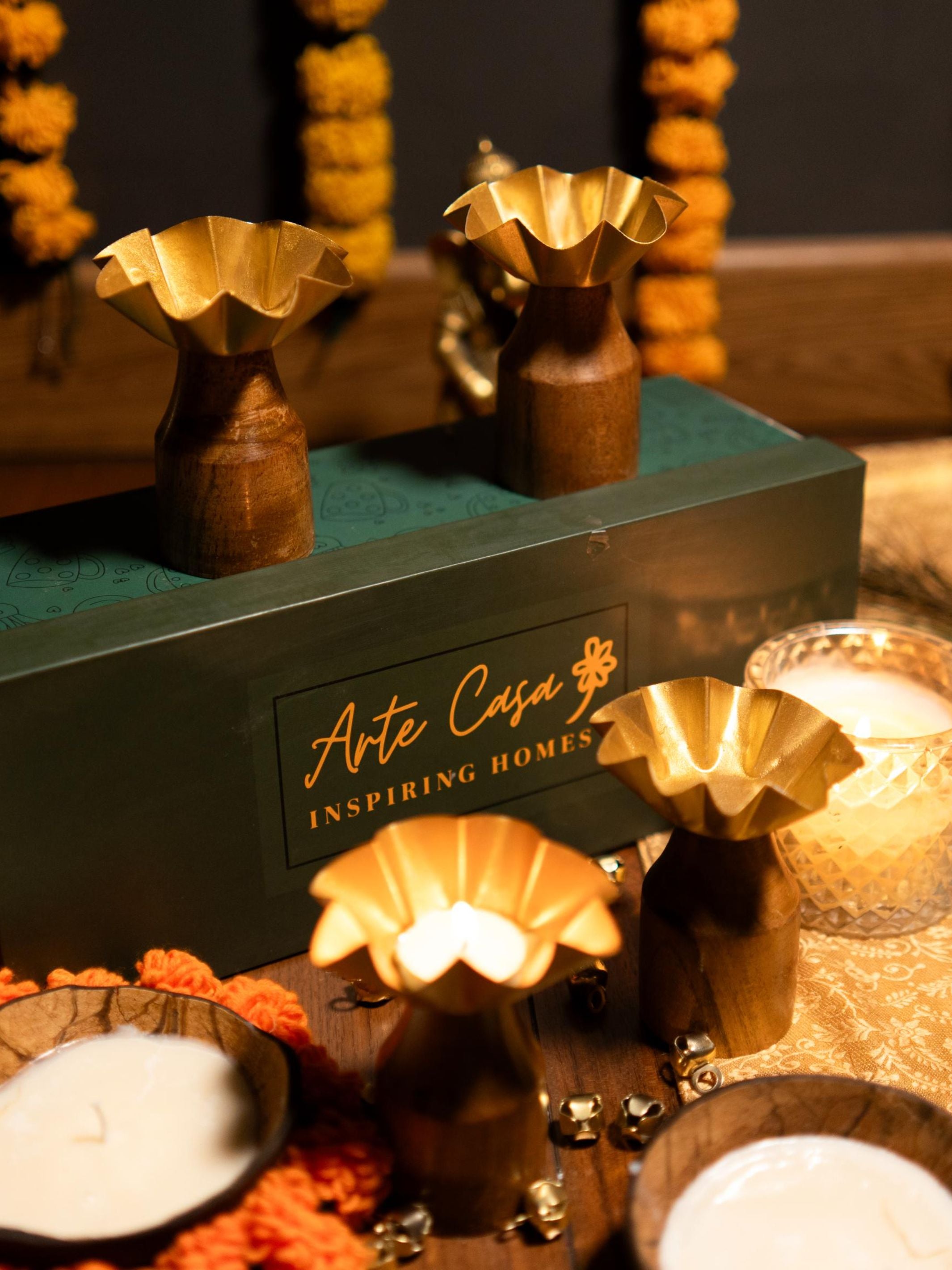Rustic charm diwali gift box