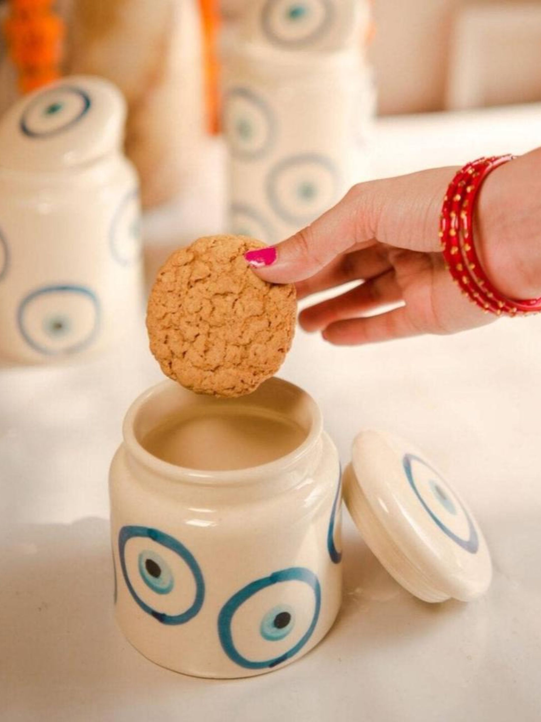 Eye of protection Jar-set of 3