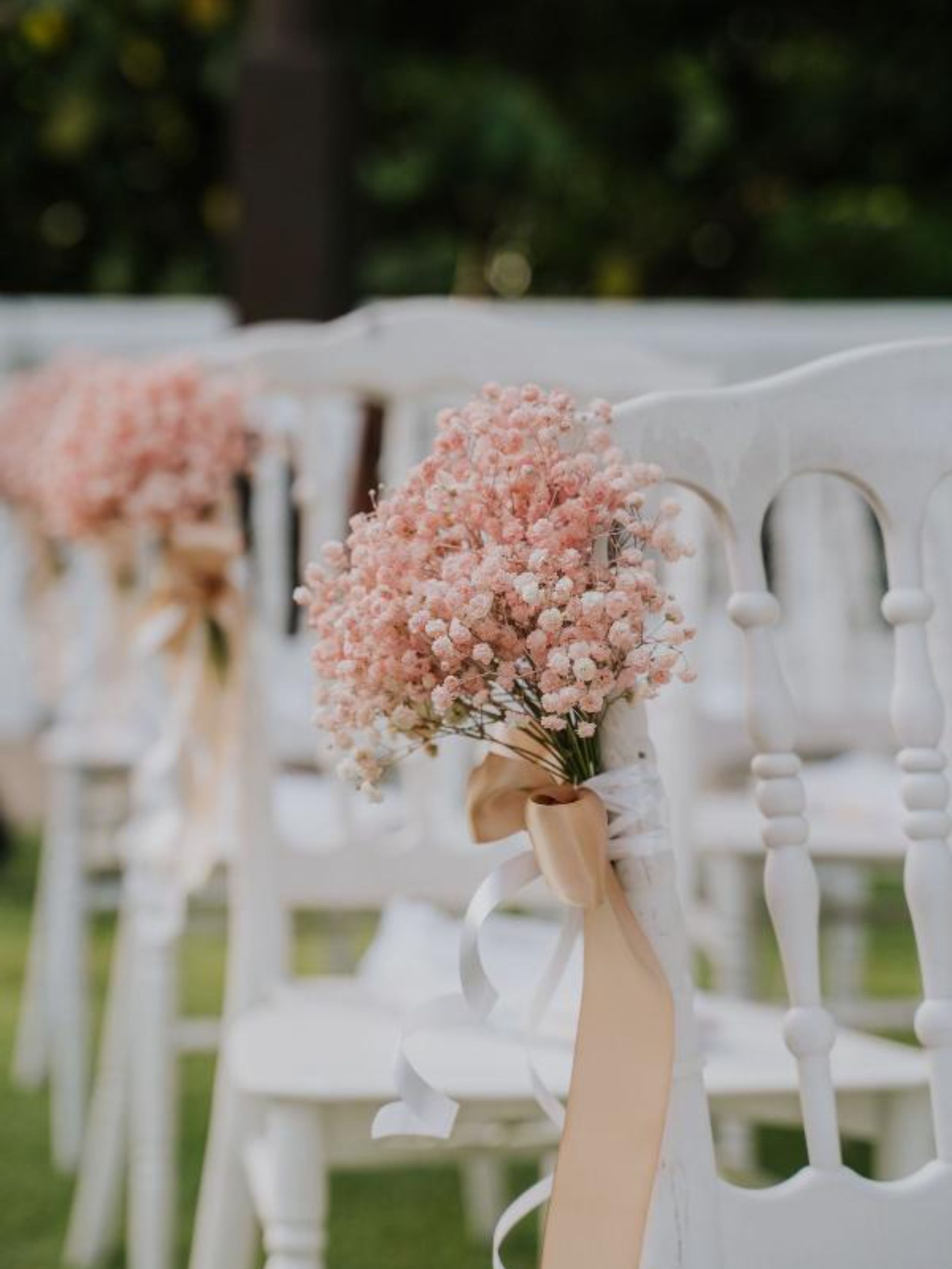 Pastel Pink baby breaths