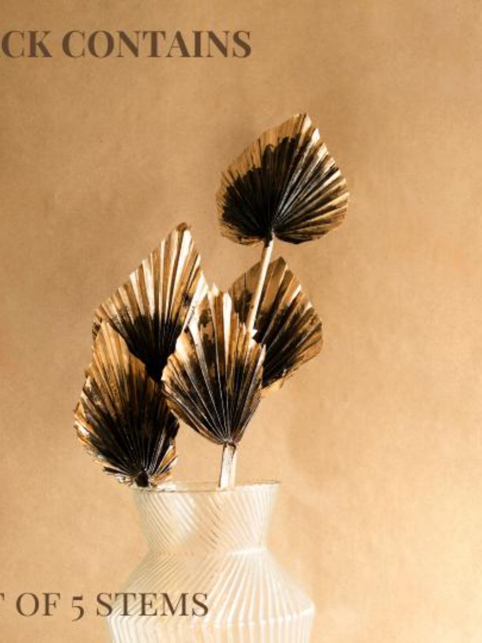 Dual Colour Palm leaves