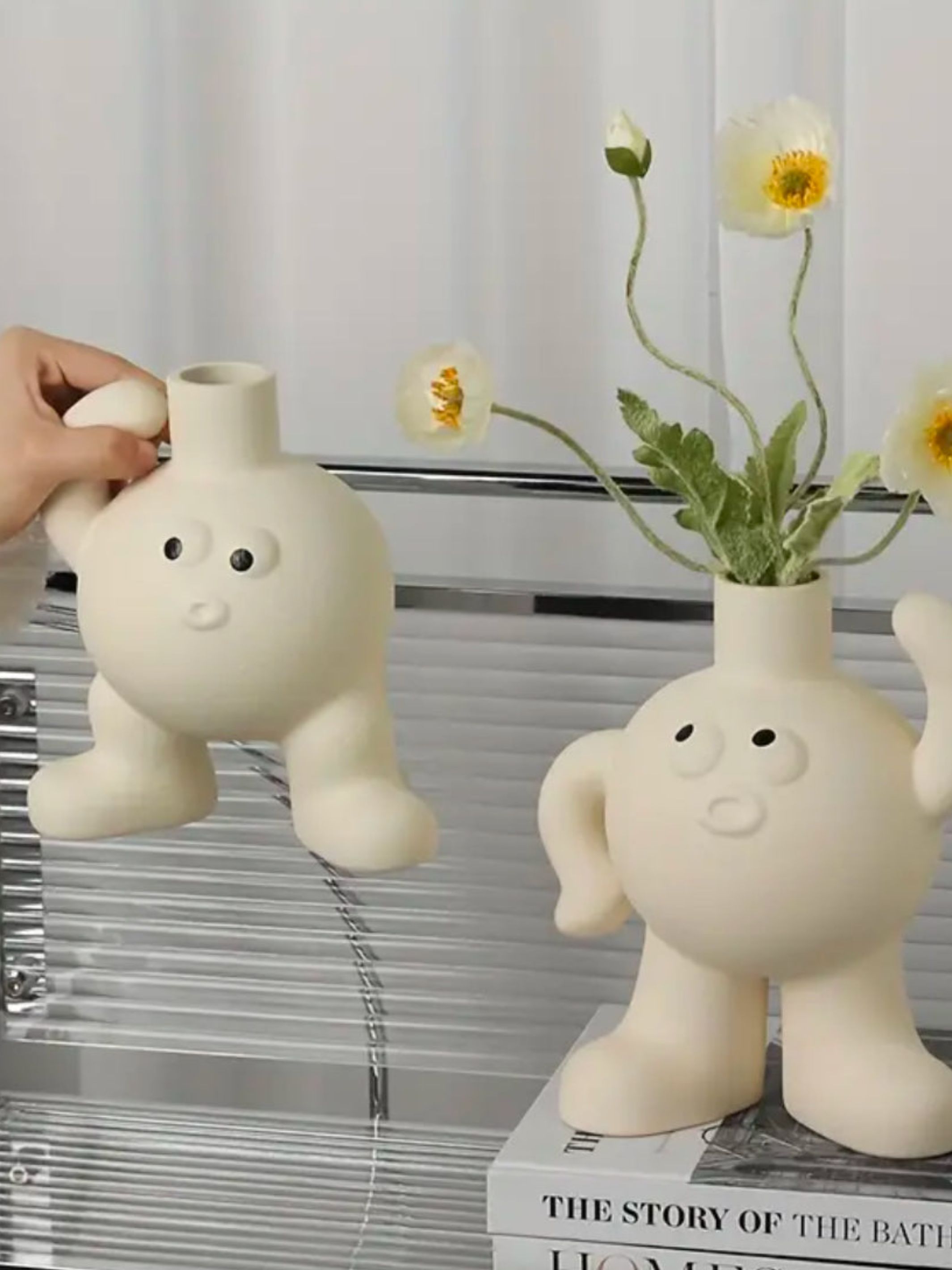 Big feet Flower pot hip hop style