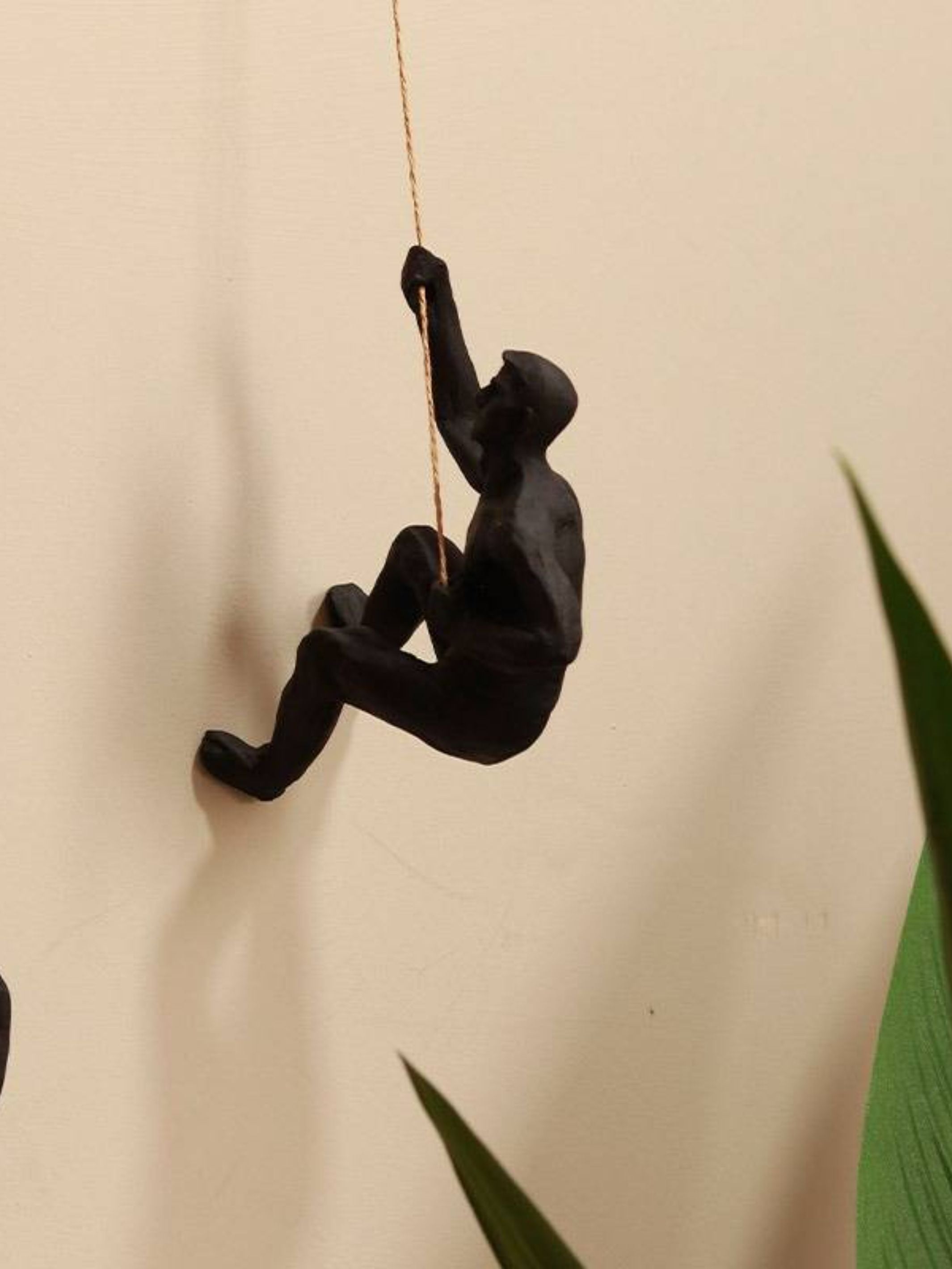 The Climbing crew Wall Hanging (Set of 3)-Black