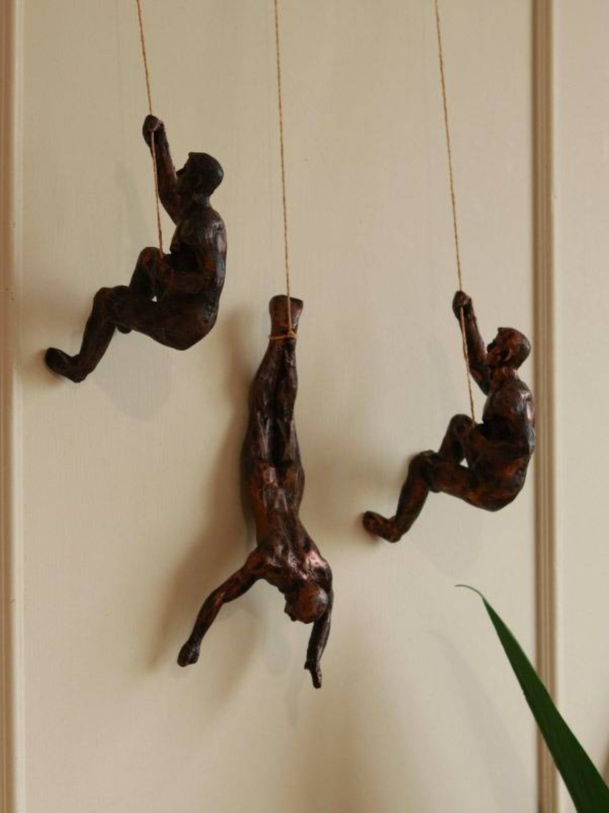The Climbing crew Wall Hanging (Set of 3)-Copper