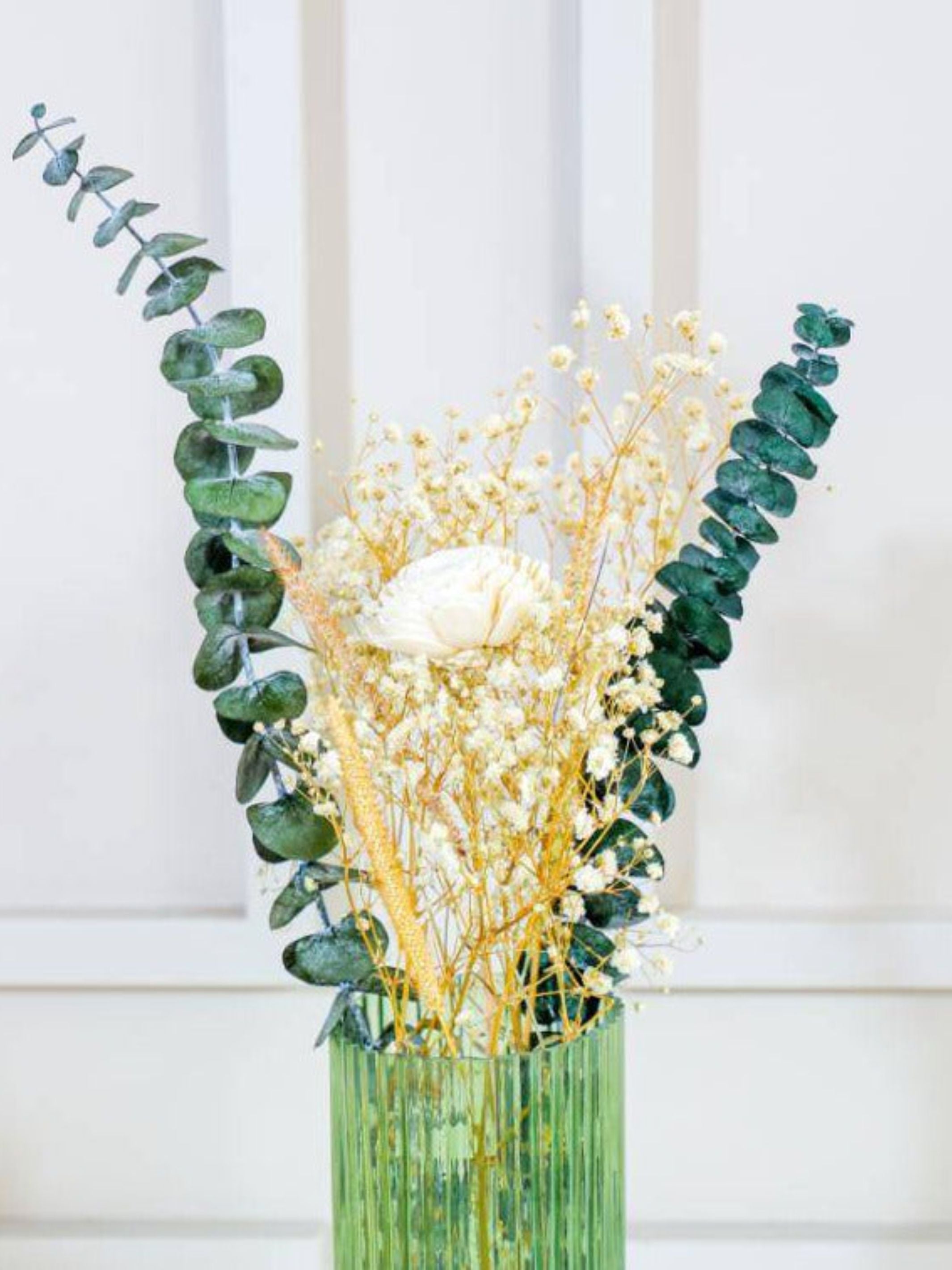 Green Horizon Bouquet Holder