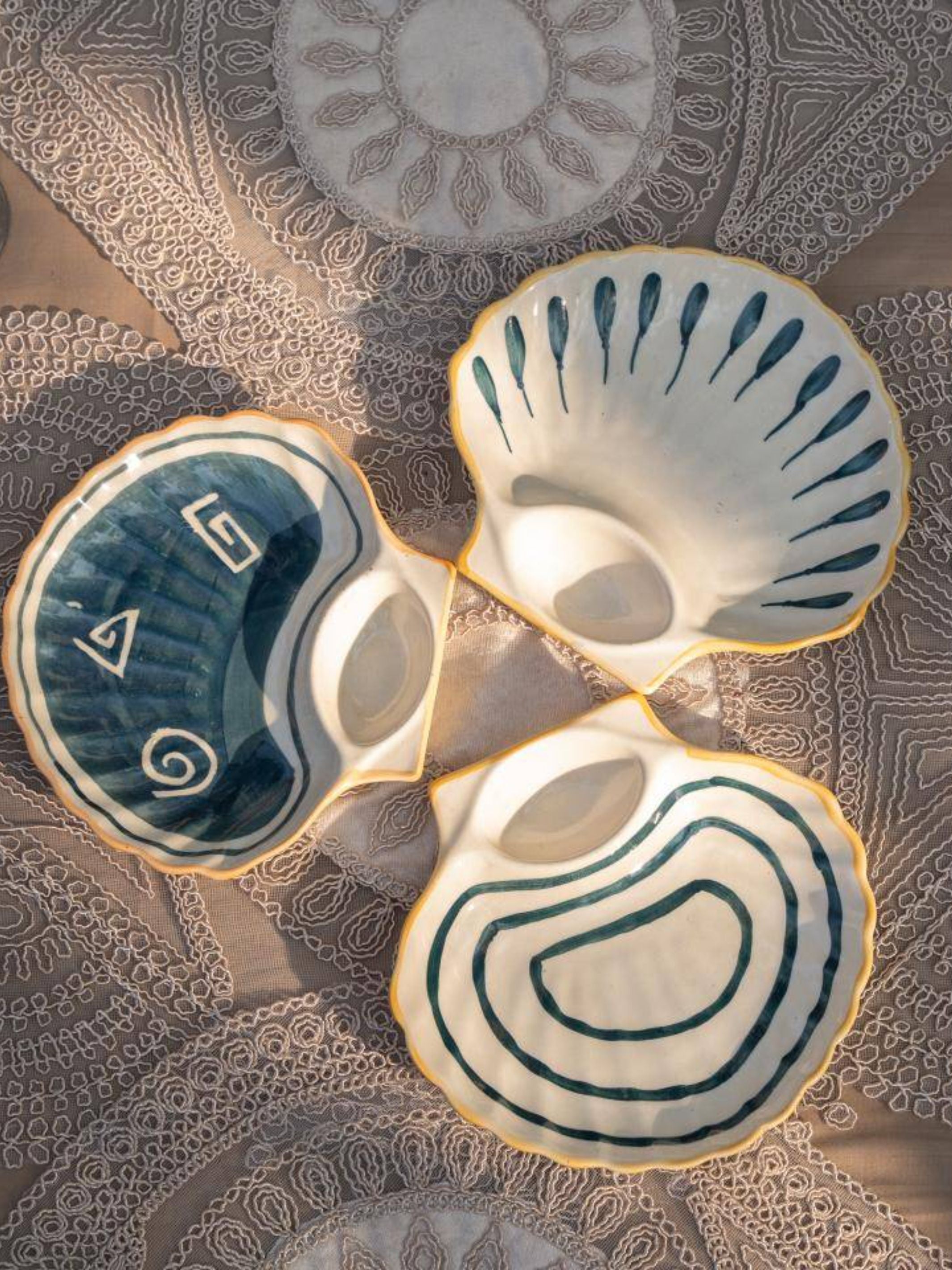 Coastal shell platter